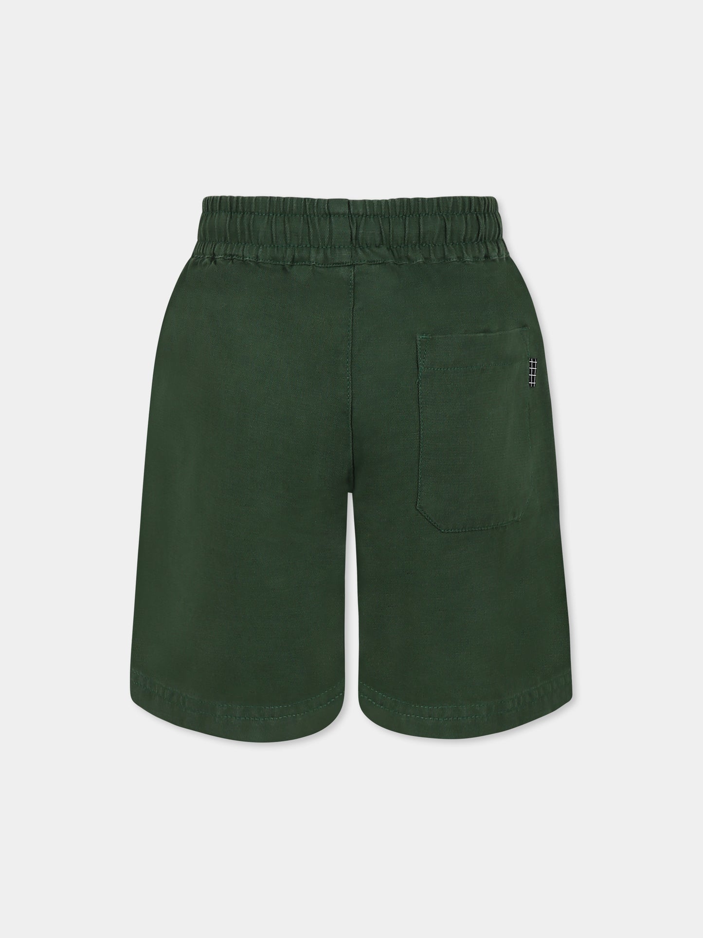 Shorts Amal verdi per bambino