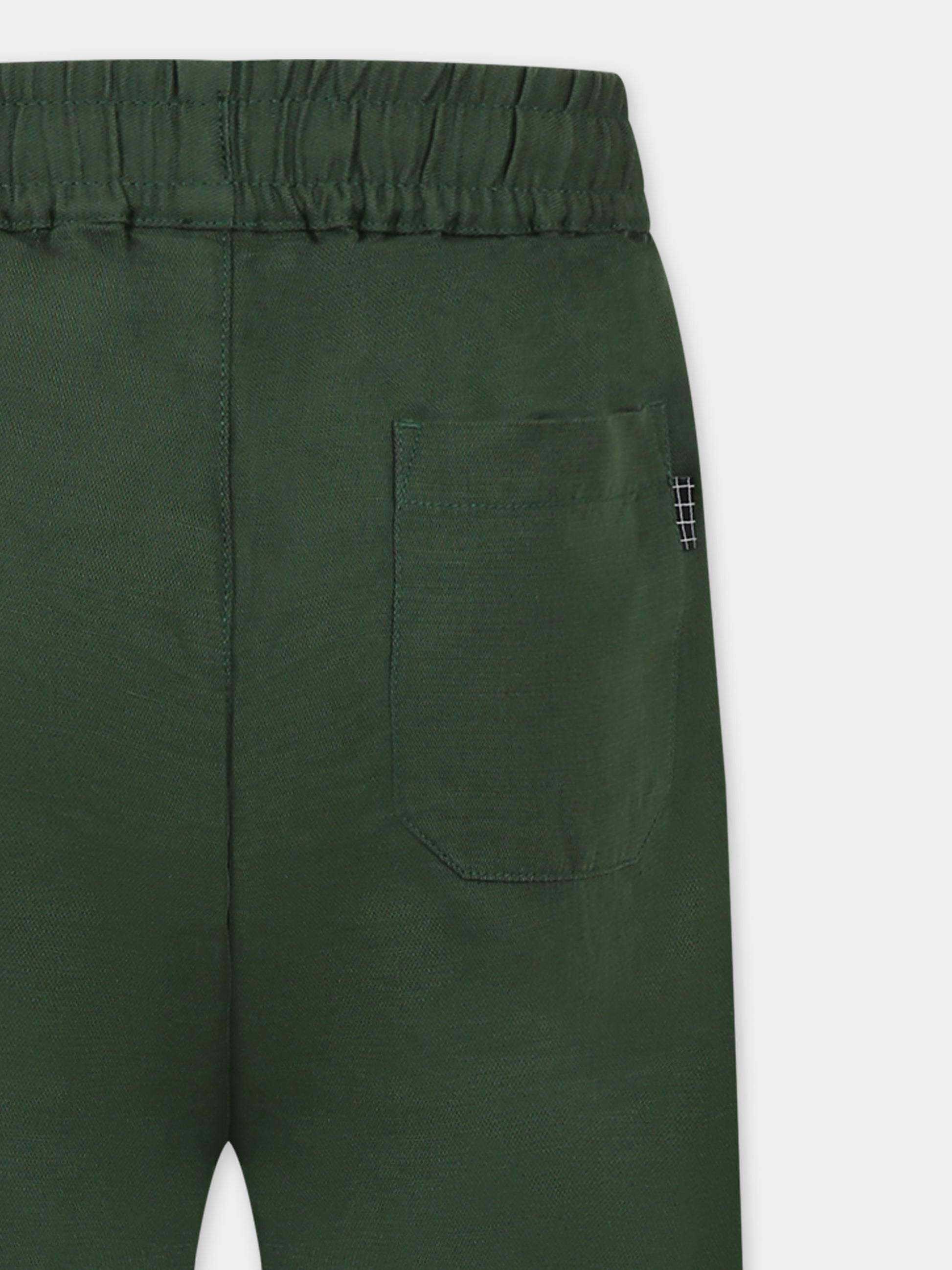 Pantaloni Amor verdi per bambino,Molo,1S25I103 5442