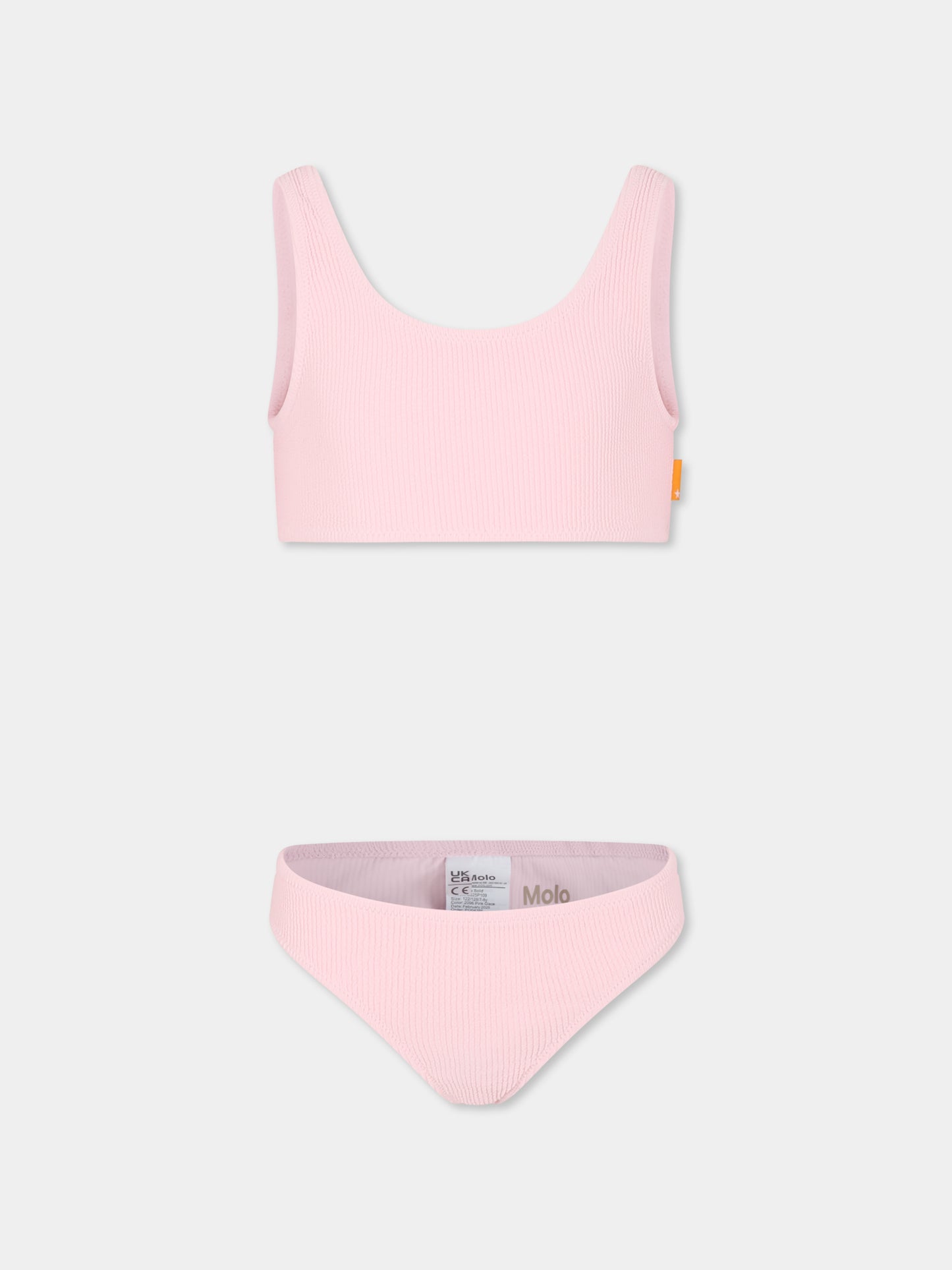 Bikini Nola Solid rosa per bamibna,Molo,8S25P109 2096