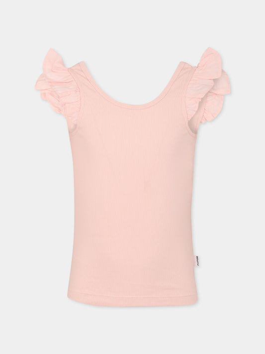 Canotta Ranja rosa per bambina,Molo,2S25A106 5463