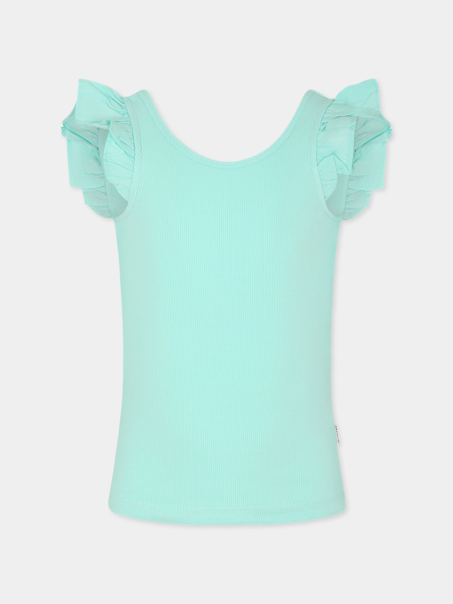 Canotta Ranja verde per bambina,Molo,2S25A106 5472