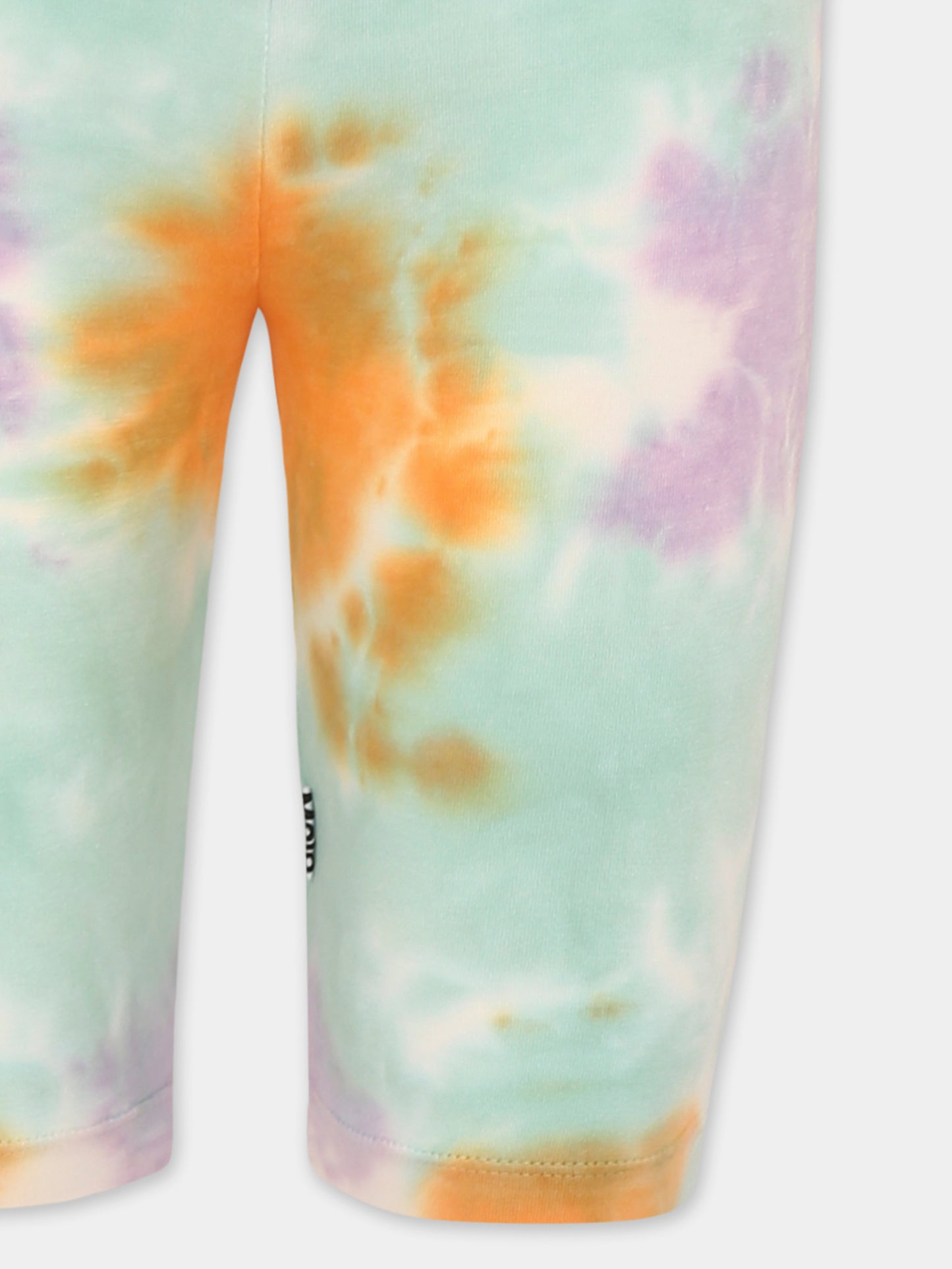 Leggins Noa multicolor per bambina  con stampa tie dye,Molo,2S25F102 9323