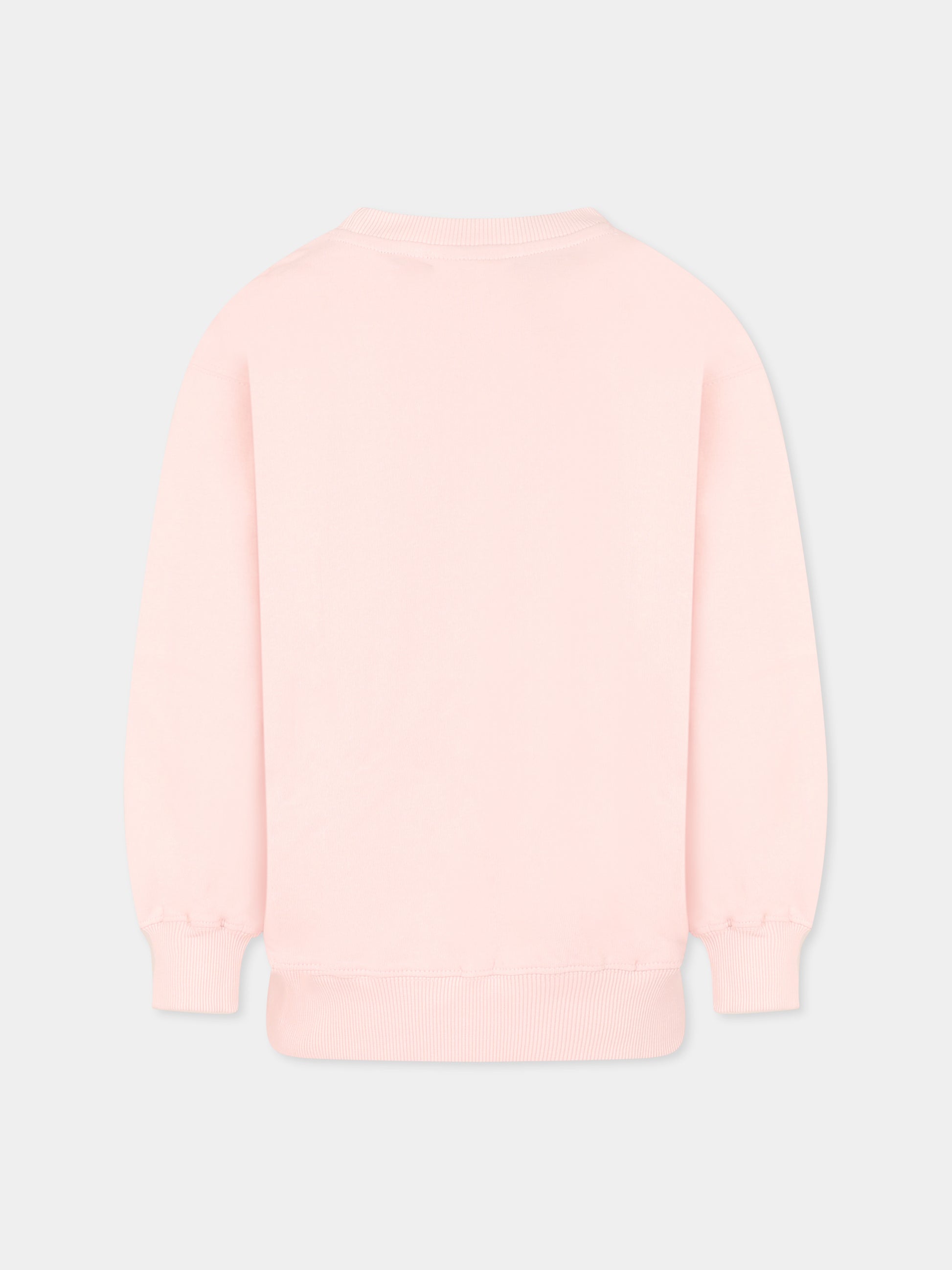 Felpa Monti rosa per bambina con delfino,Molo,2S25J212 3920