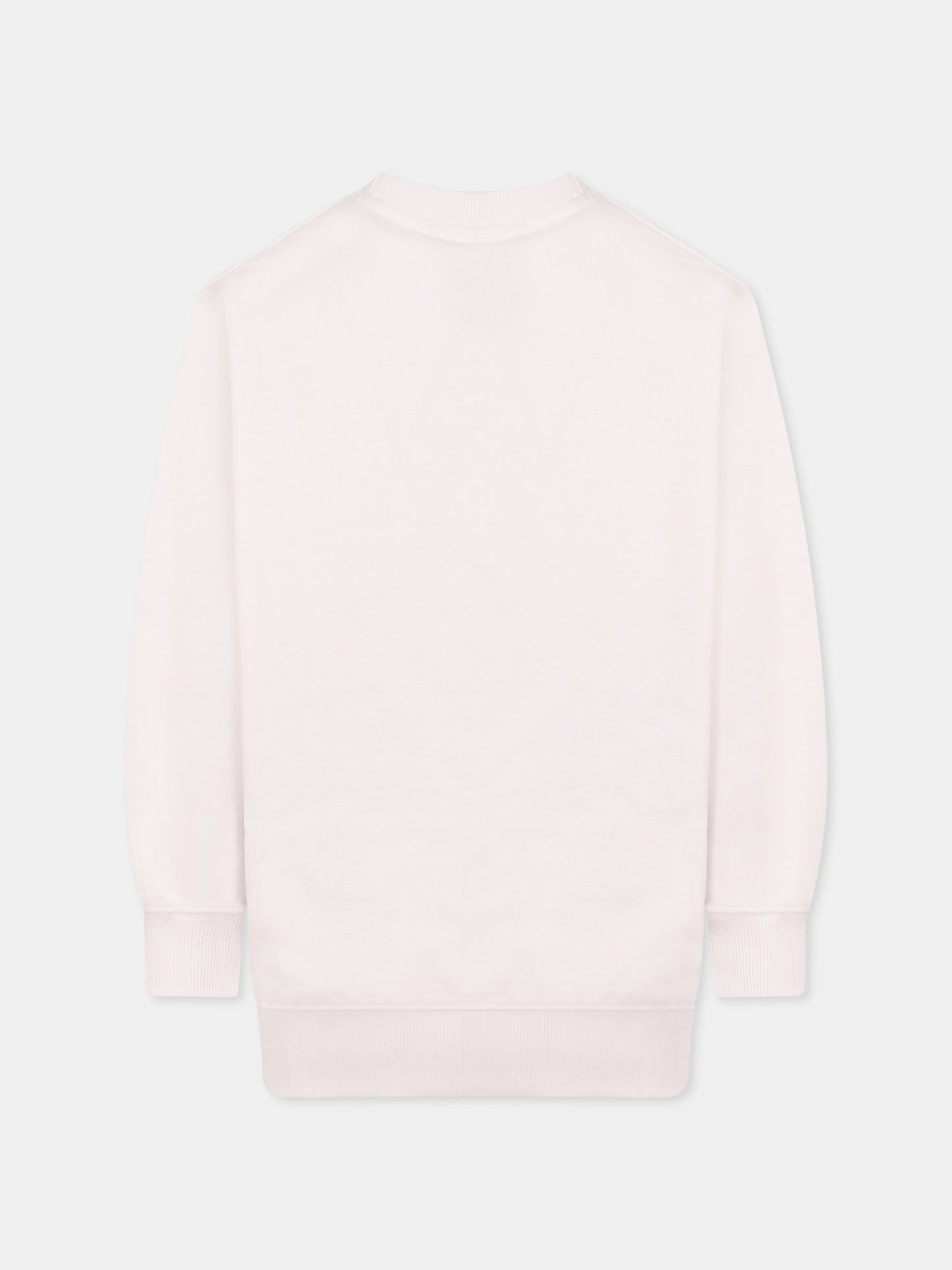 Felpa Monti bianca per bambino con banana,Molo,1S25J208 3936