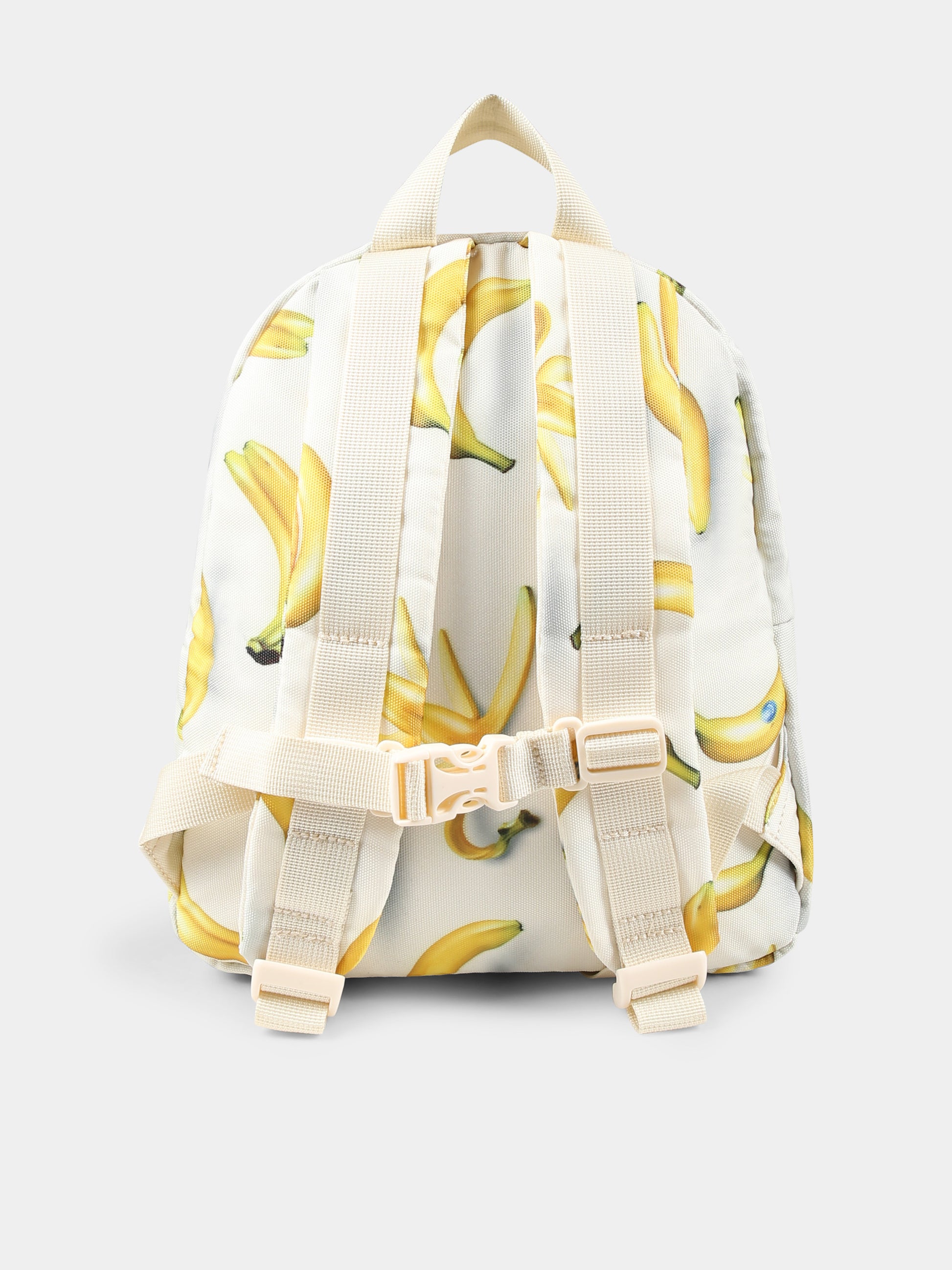 Zaino avorio per bambini con banana all over,Molo,7S25V202 9304