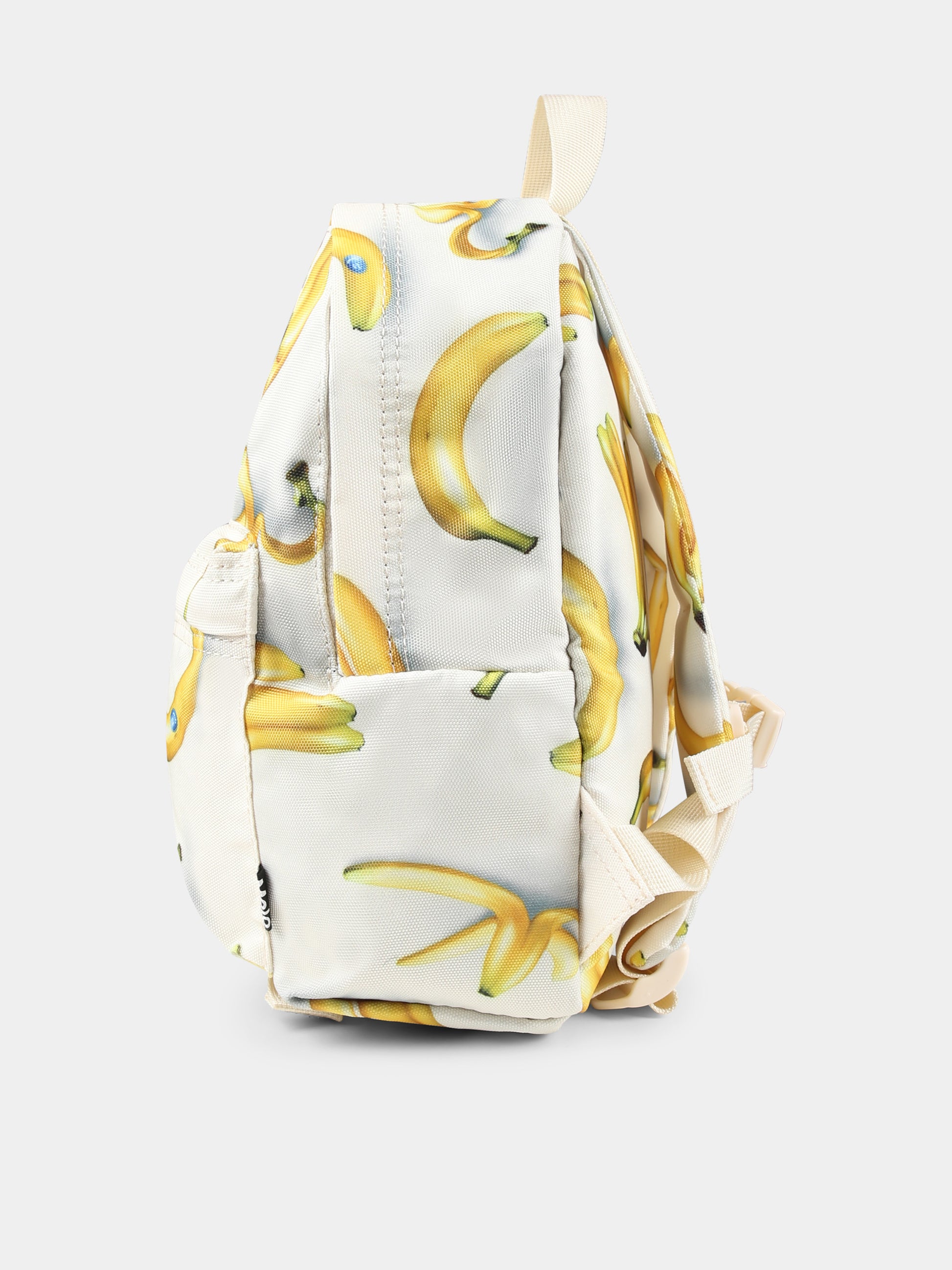 Zaino avorio per bambini con banana all over,Molo,7S25V202 9304