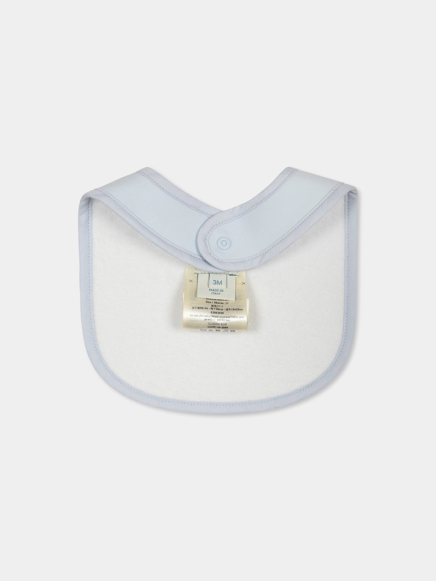 Set tutina celeste per neonato con FF