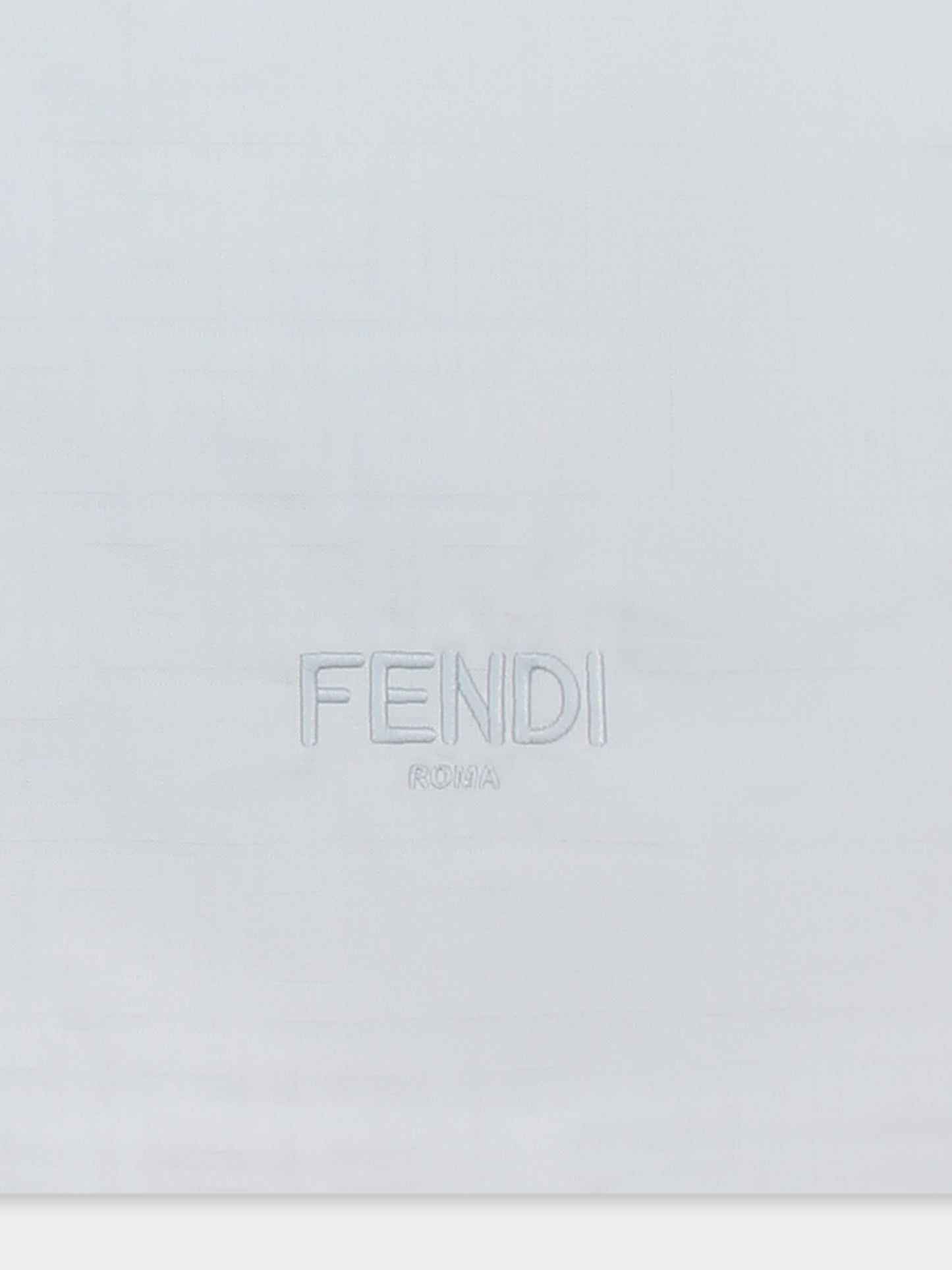 Coperta celeste per neonato con FF