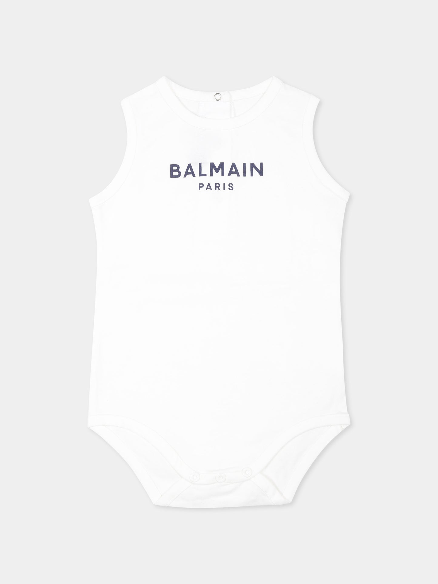 Set body multicolor per neonati con logo,Balmain Kids,BUB50A Z1751 999