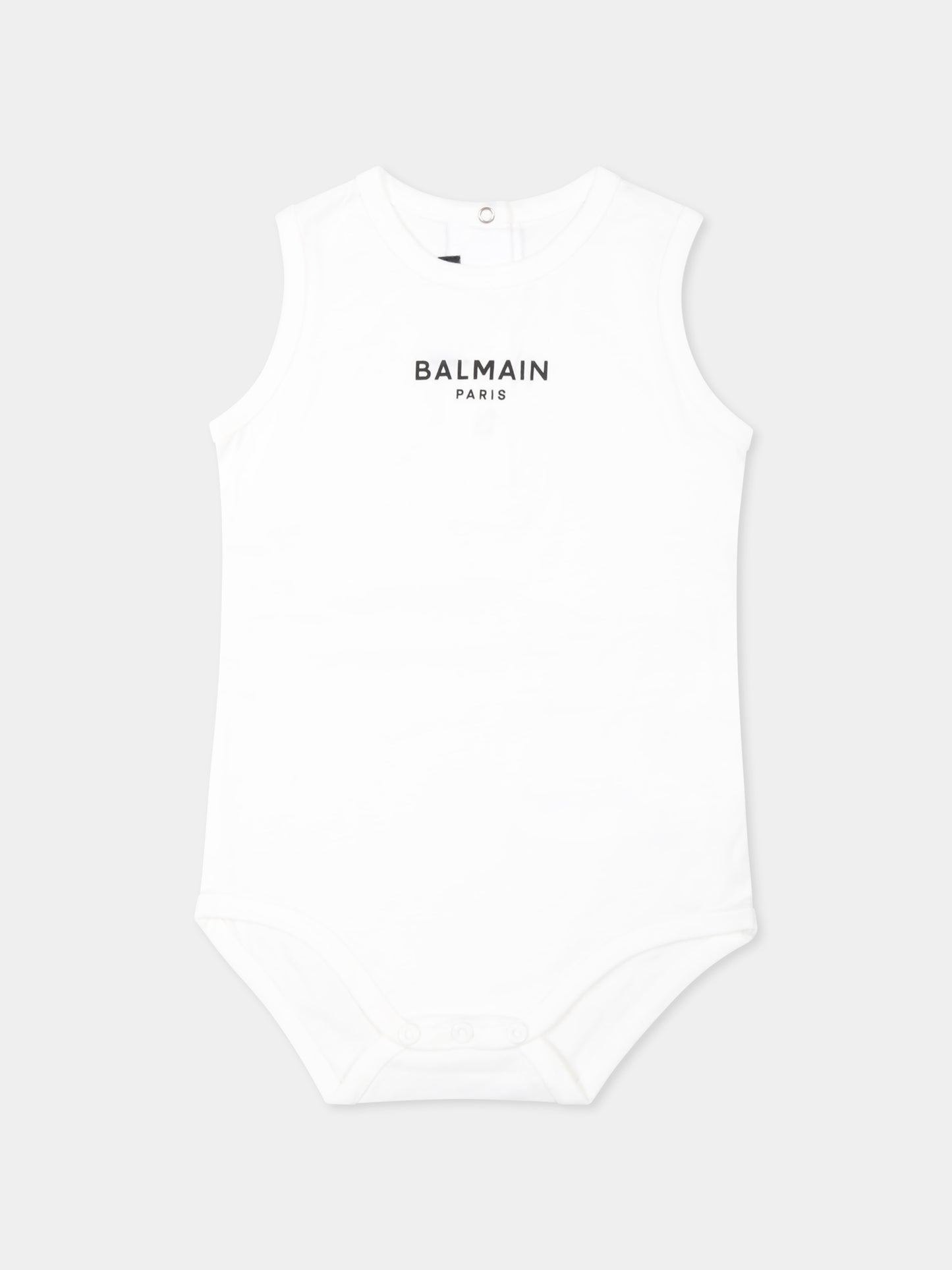 Set body multicolor per neonati con logo,Balmain Kids,BUB50A Z1751 999