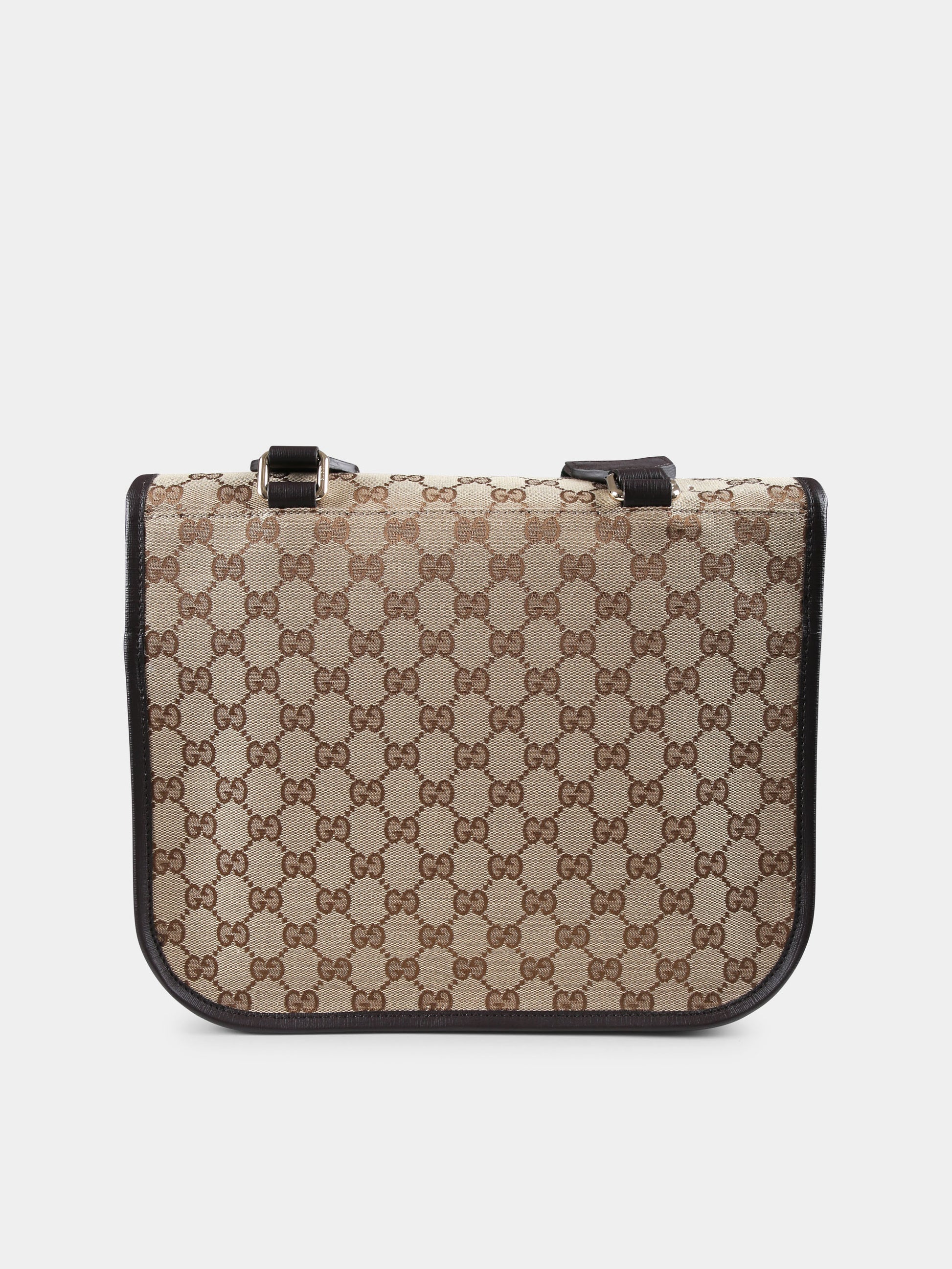 Borsa beige per bambina con GG,Gucci Kids,793823 FADK3 9762
