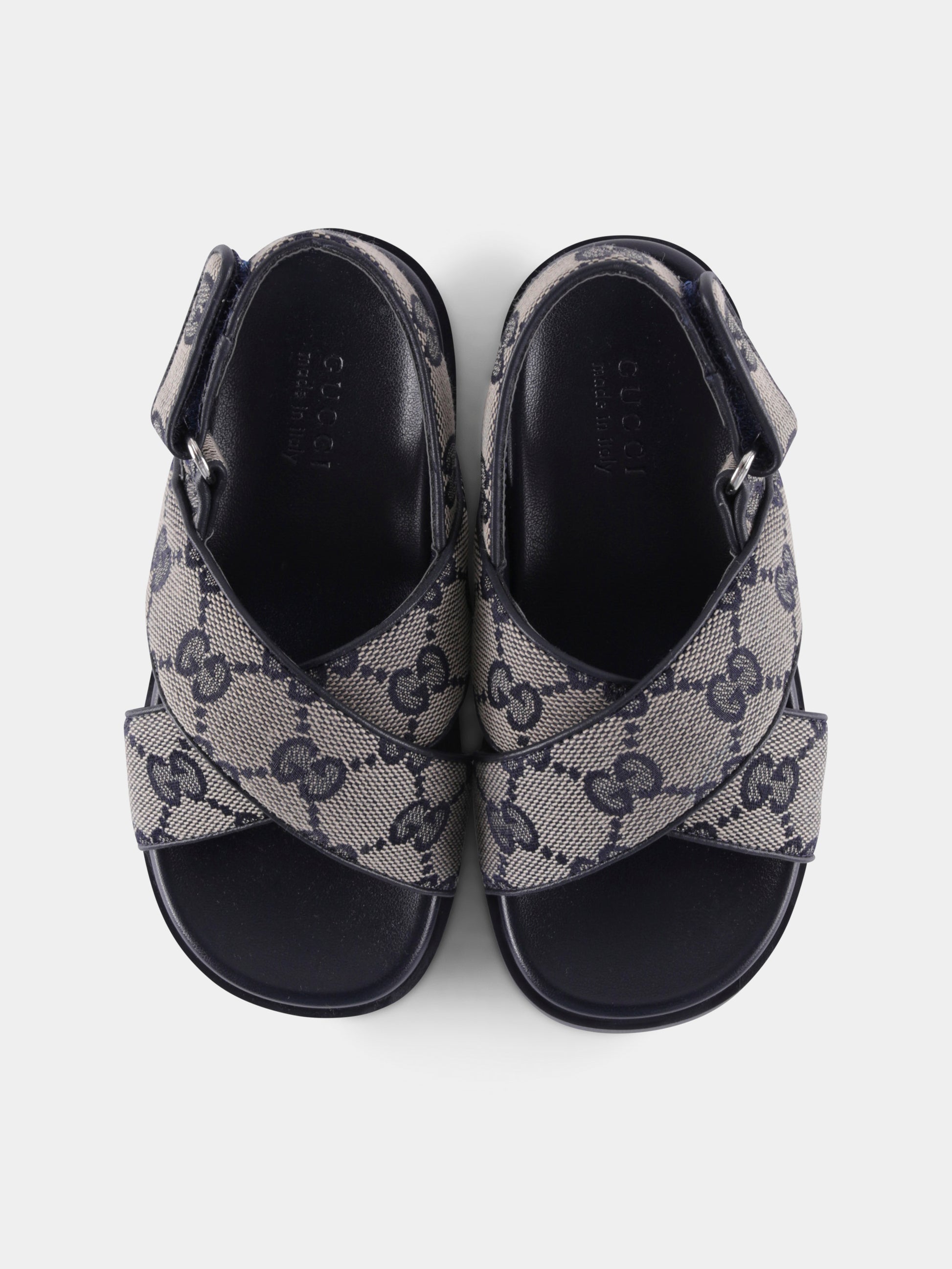 Sandali beige per bambina con GG,Gucci Kids,812672 HWK20 4041