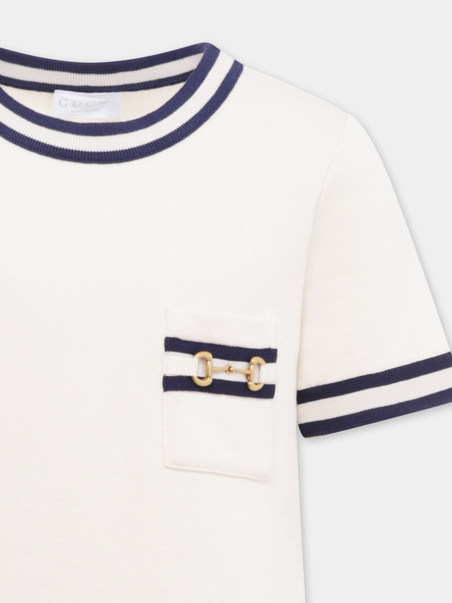 Vestito avorio per bambina con morsetto