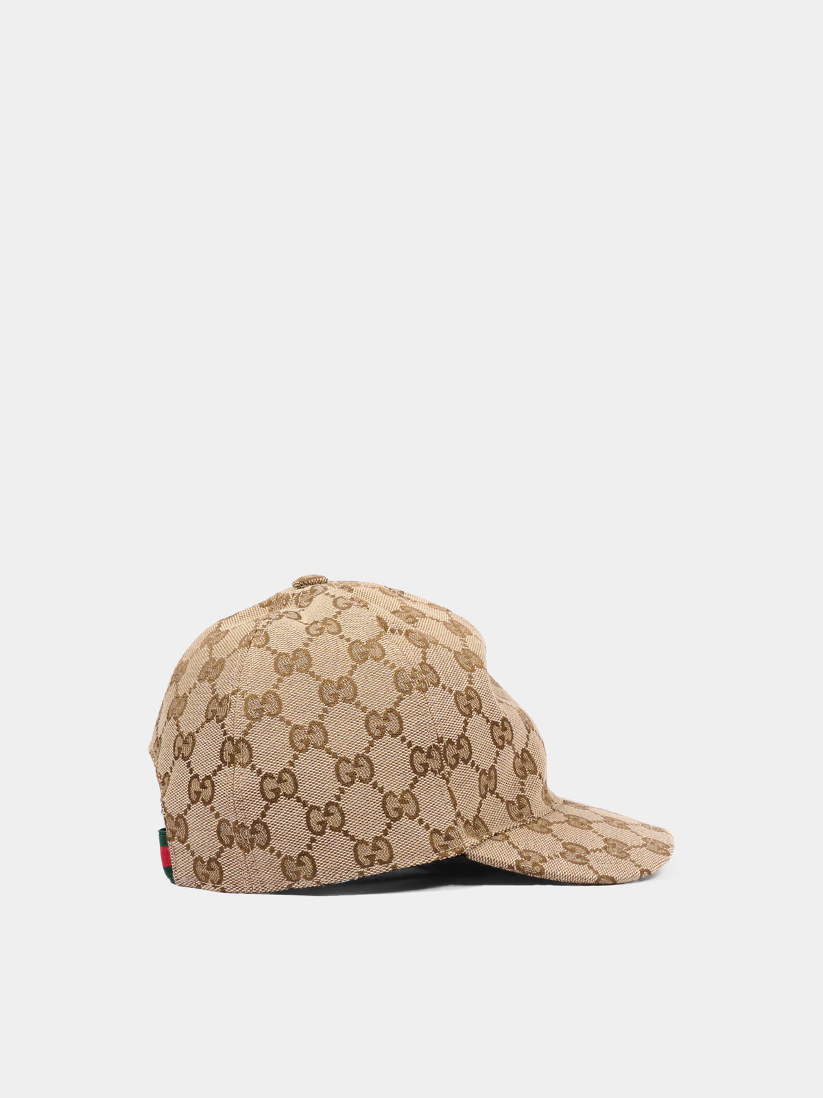 Cappello beige monogramma GG per bambini