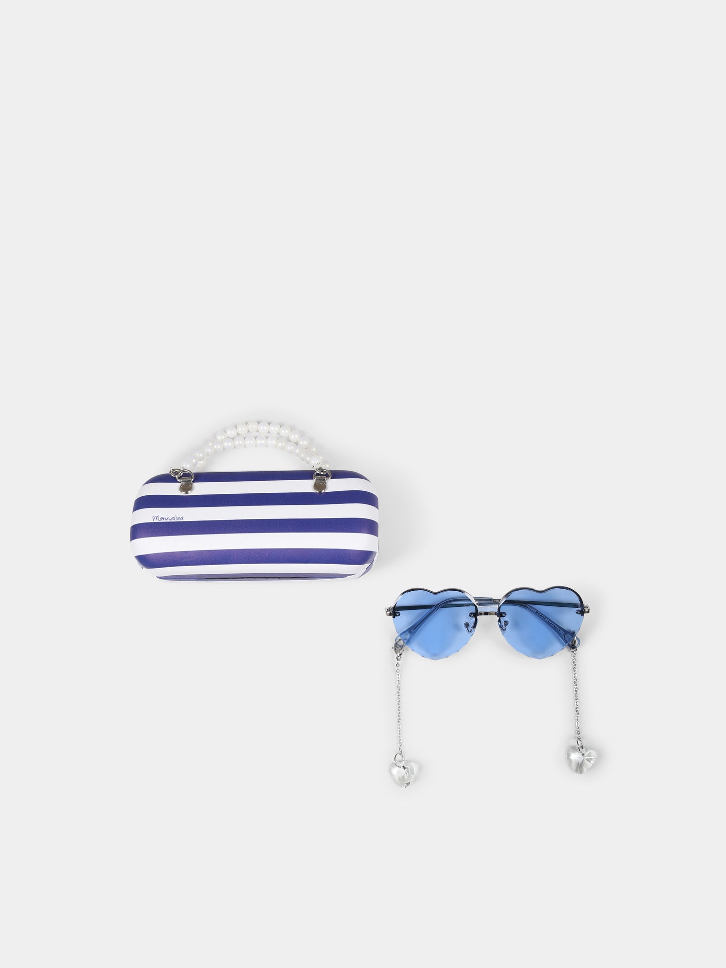 Occhiali da sole blu per bambina