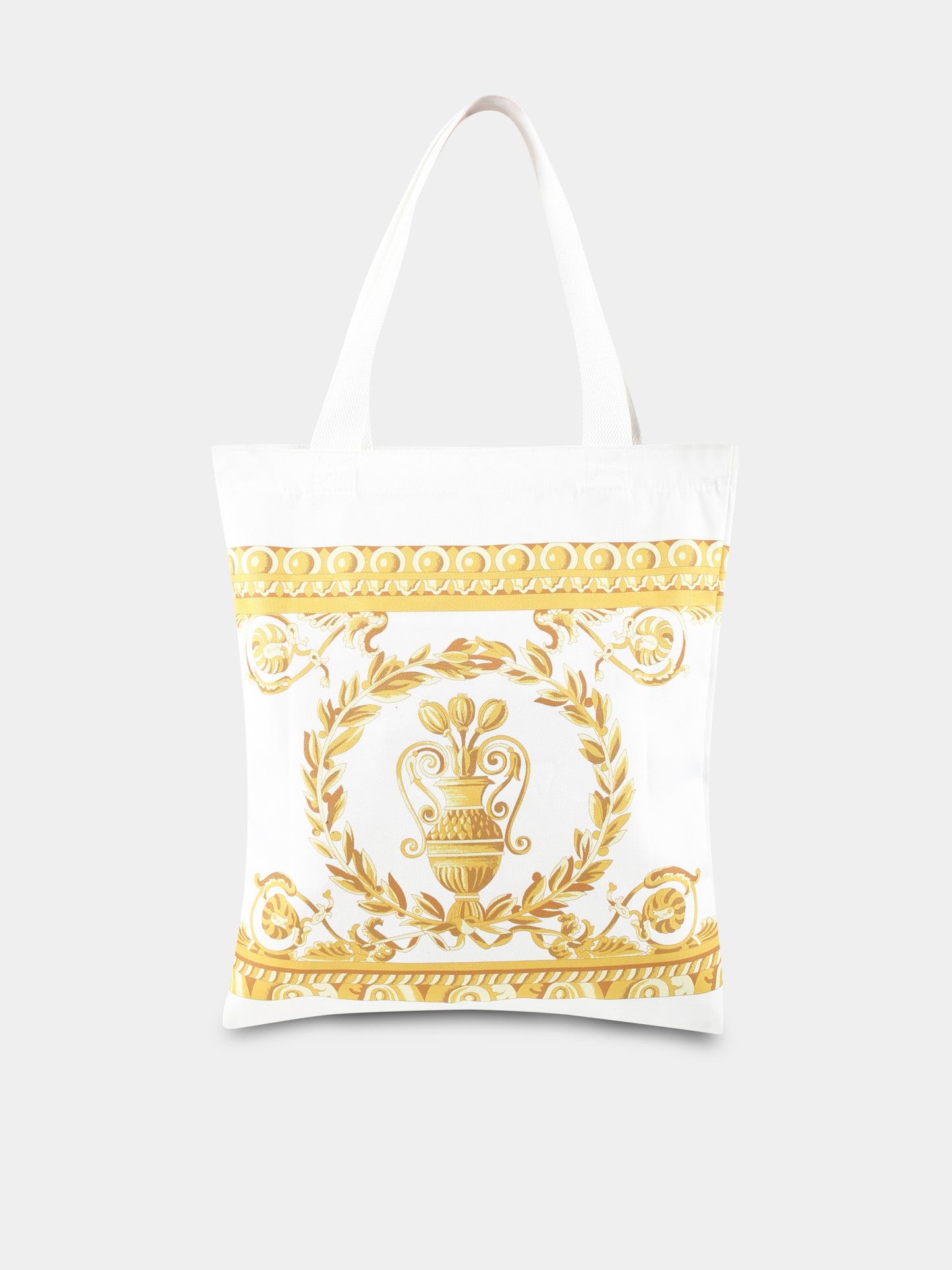 Borsa bianca per bambina con Medusa,Versace,1018042 1A12618 2KO50