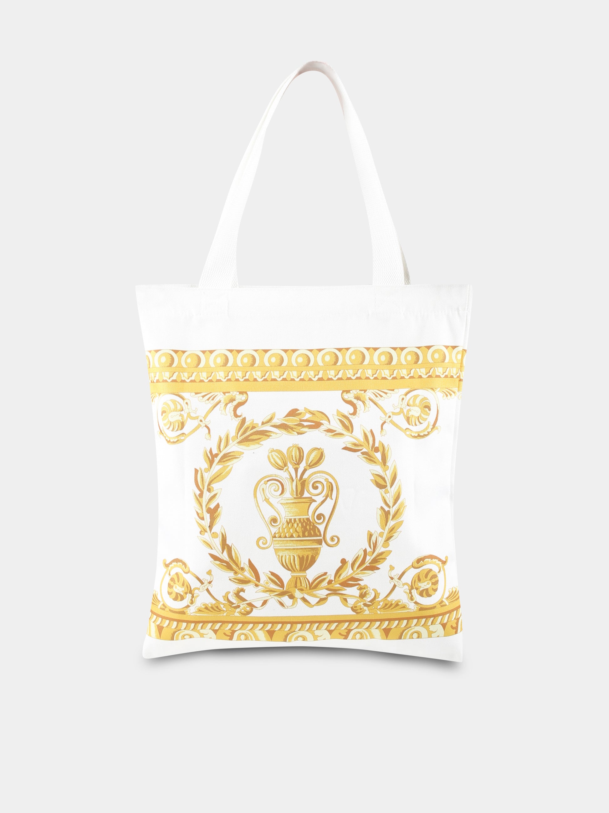 Borsa bianca per bambina con Medusa,Versace,1018042 1A12618 2KO50