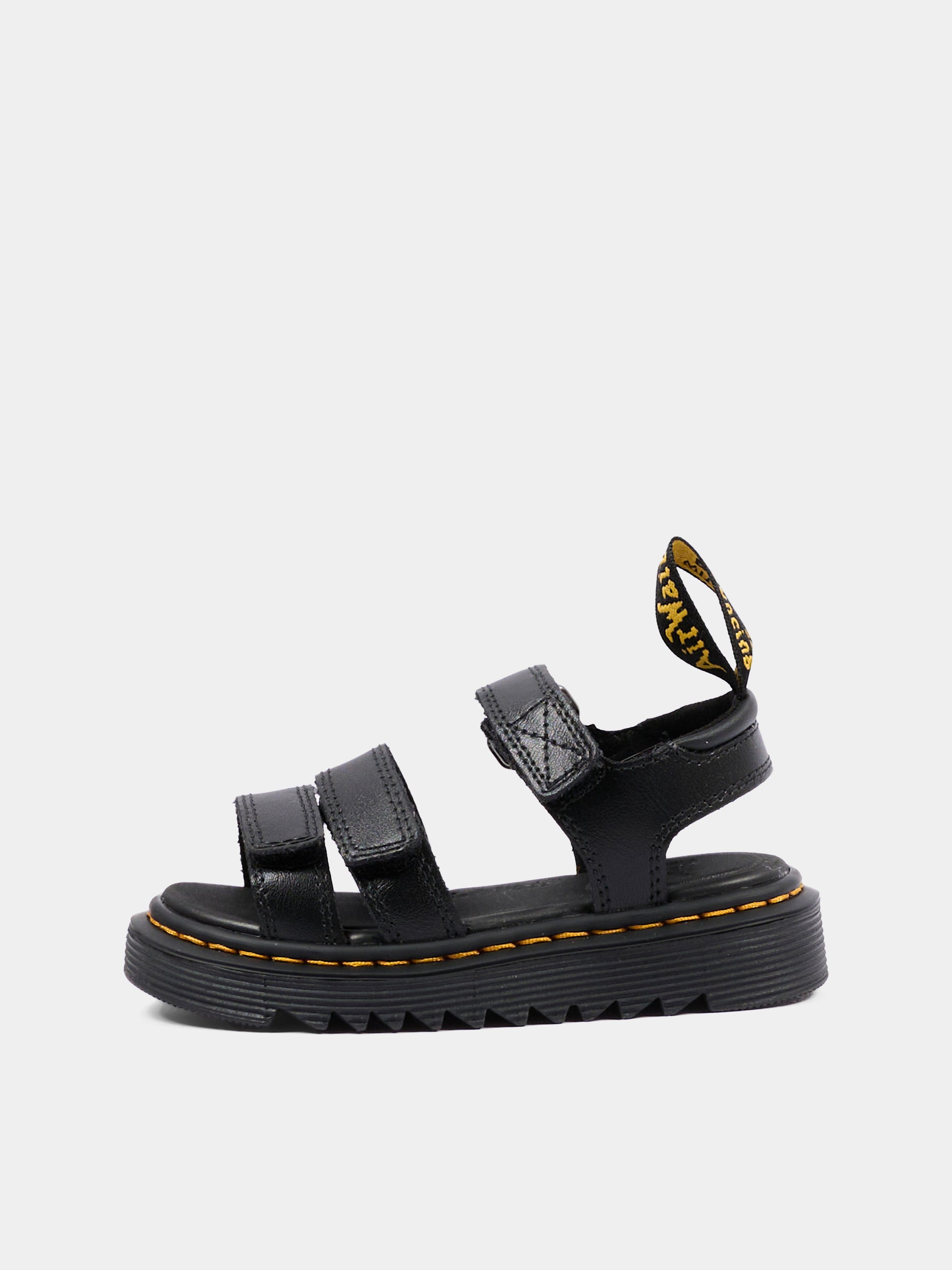 Sandalo nero Klaire T per bambini,Dr. Martens,KLAIRE T 31435001 BLACK