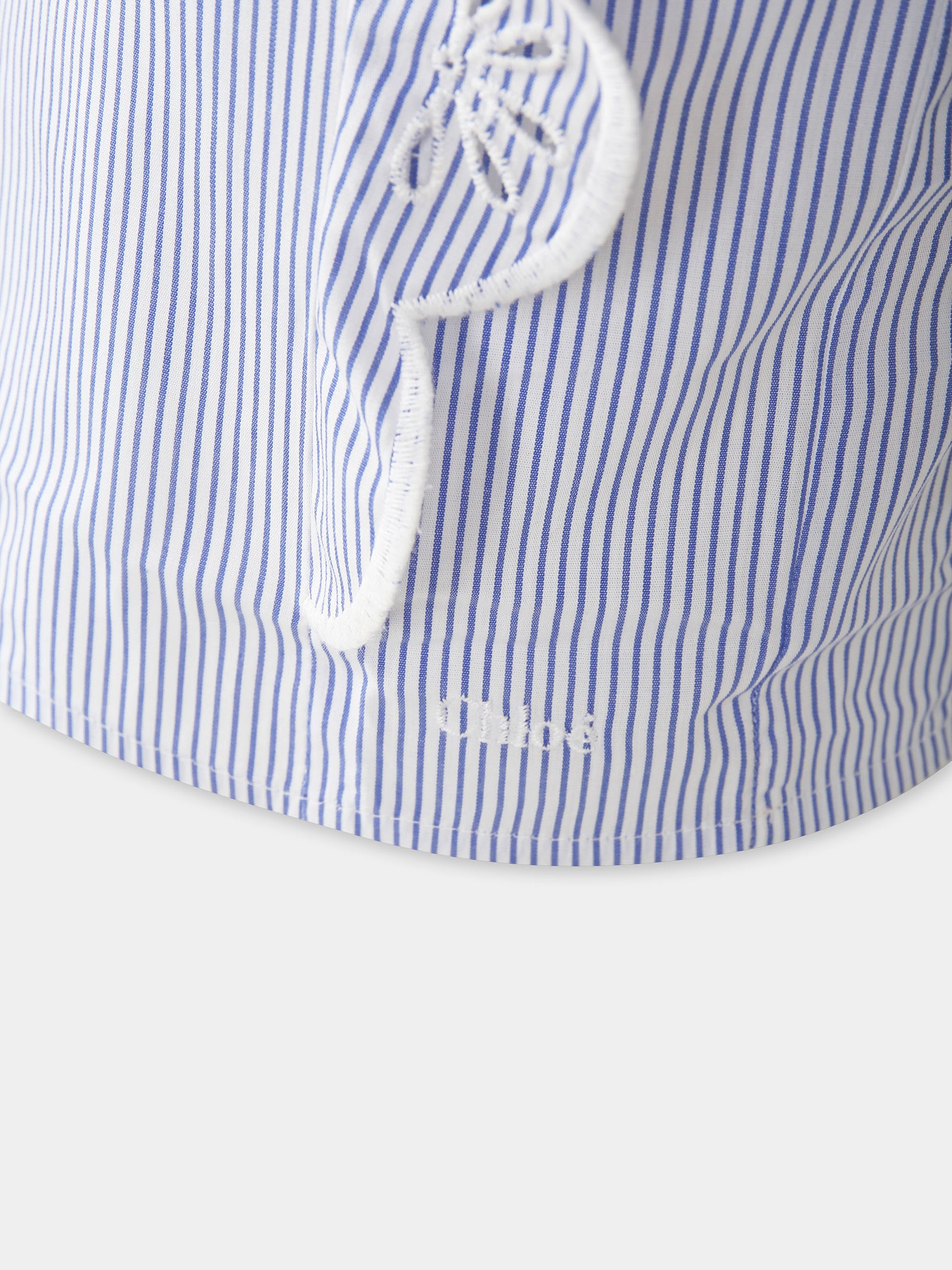 Top celeste per bambina con fiori,Chloé Kids,C20472 N48