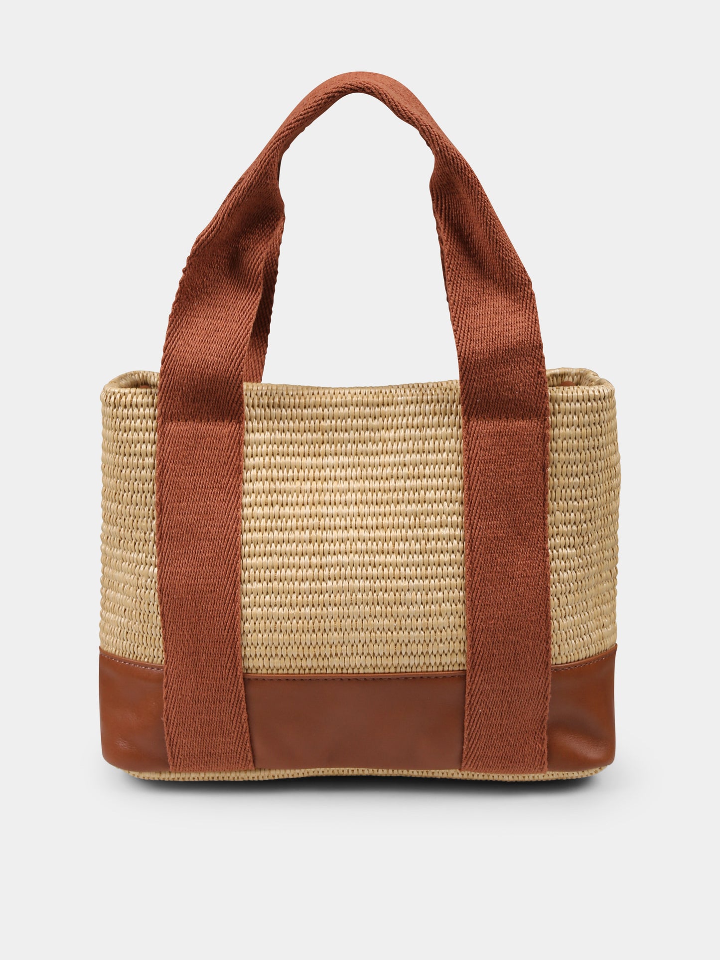 Borsa marrone per bambina con logo,Chloé Kids,C20587 239