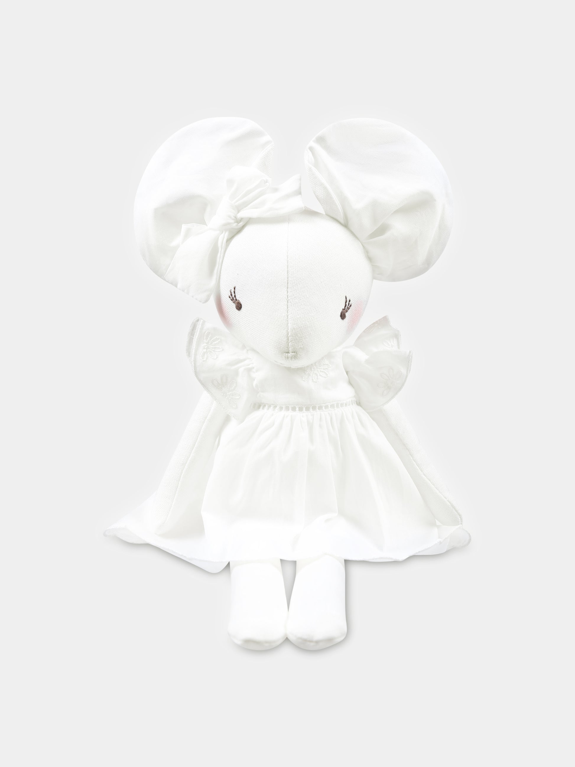 Doudou bianco per neonata,Chloé Kids,C20560 117