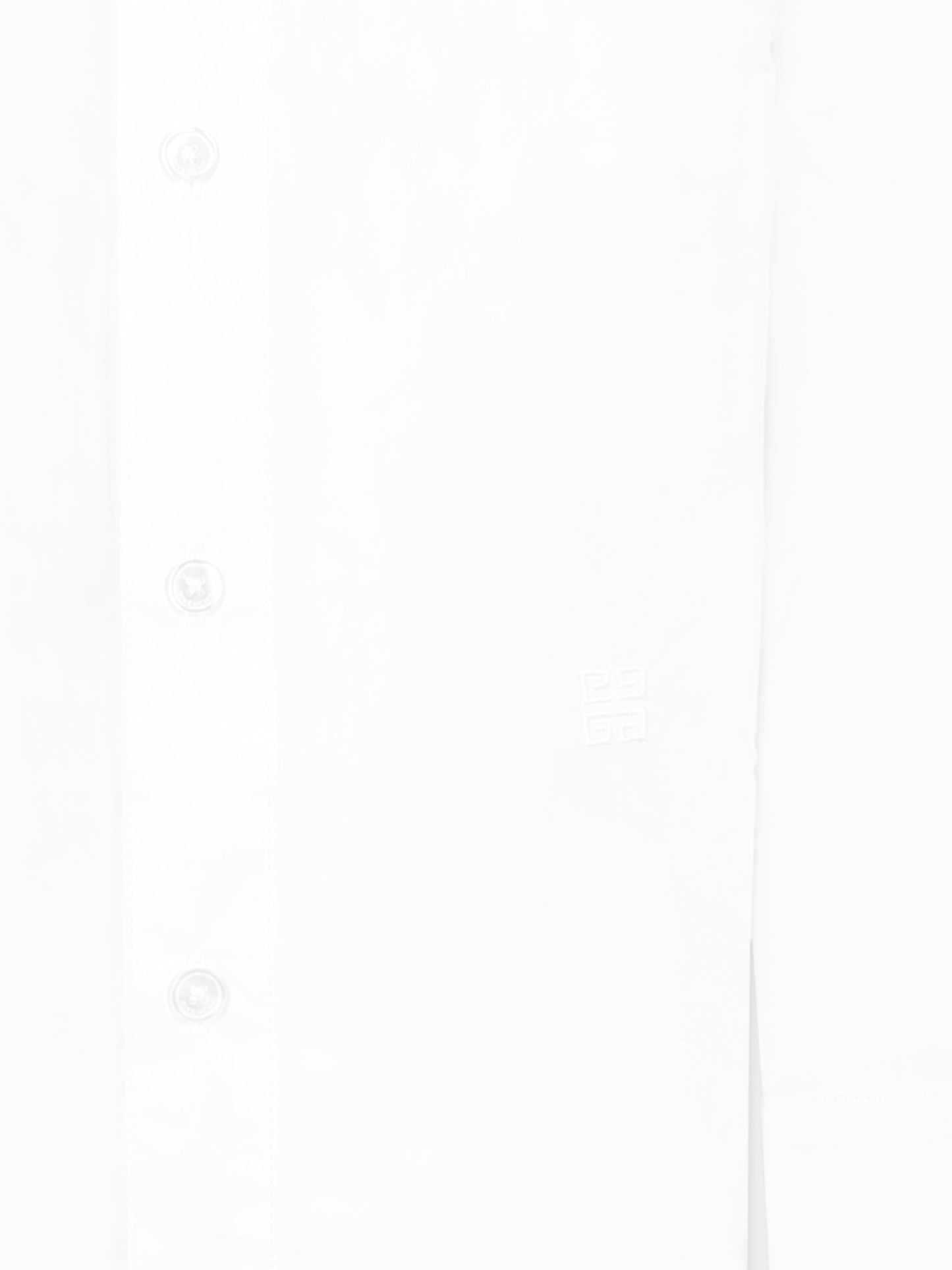 Camicia bianca per bambino con motivo 4G