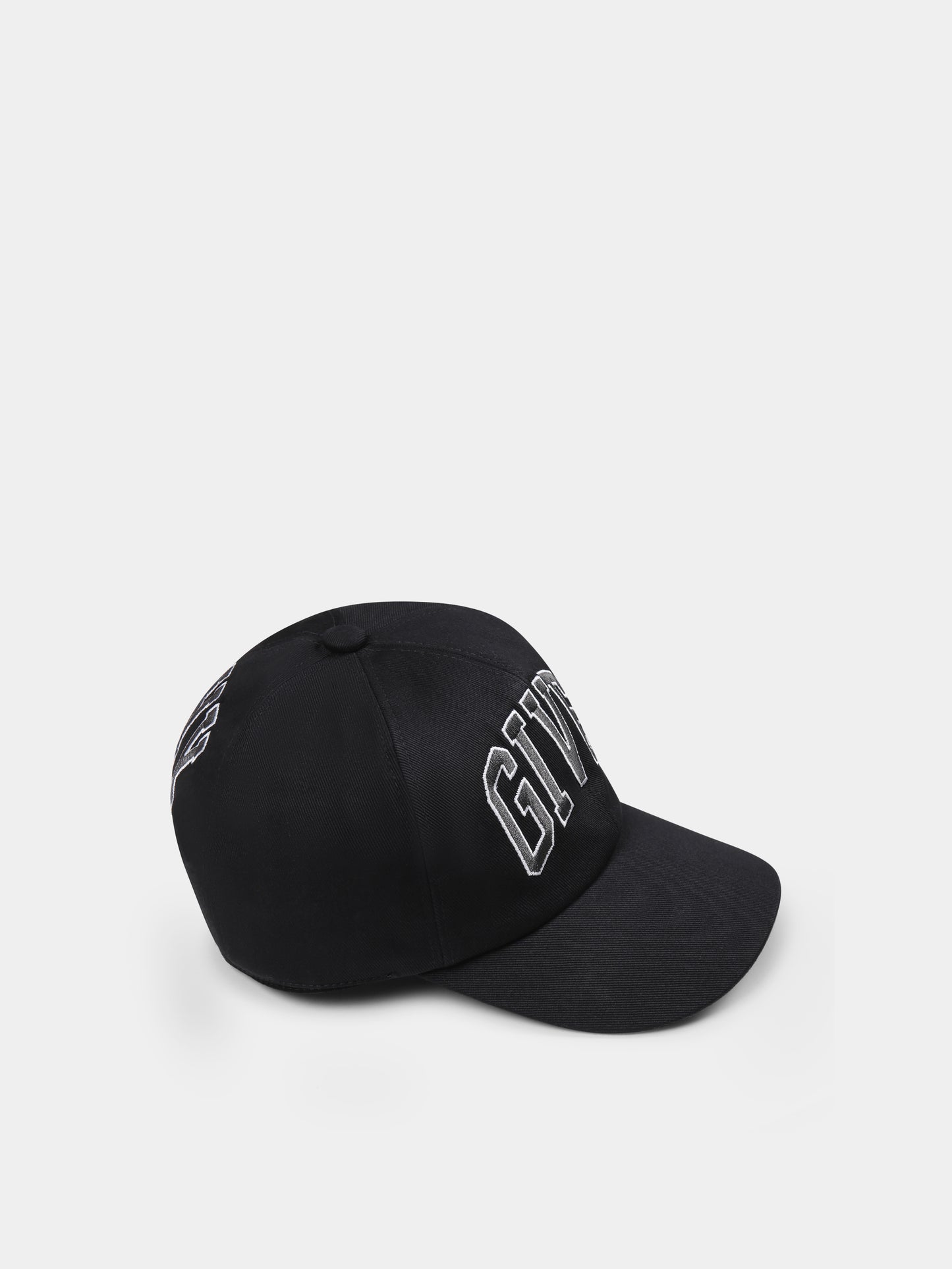 Cappello nero per bambini con logo,Givenchy Kids,H30668 09B