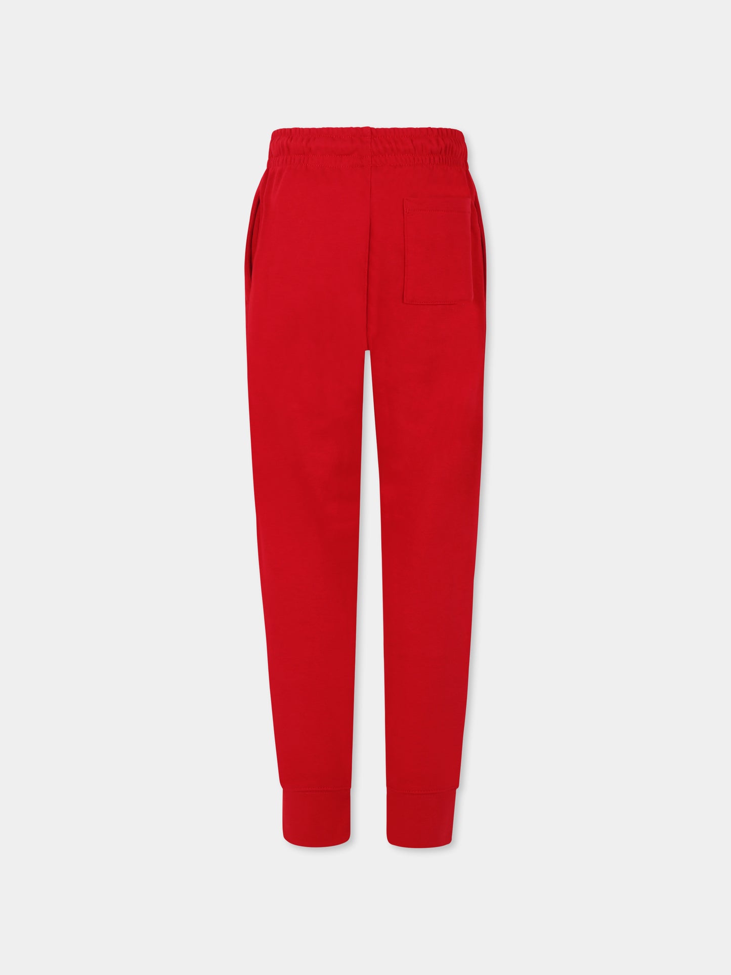 Pantaloni rossi per bambino con Jumpman,Jordan,95D390 R78