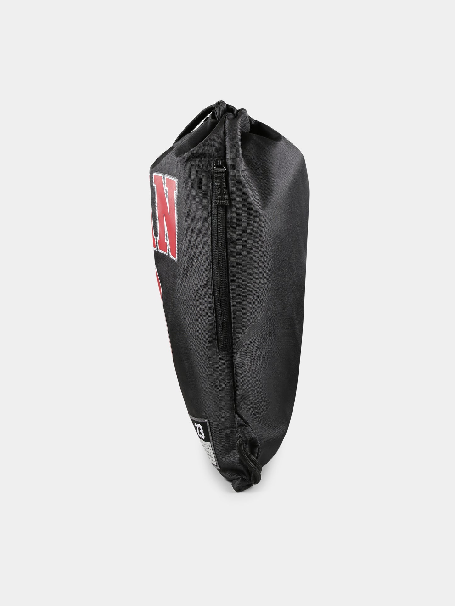 Zaino nero per bambino con logo,Jordan,9A0757 023