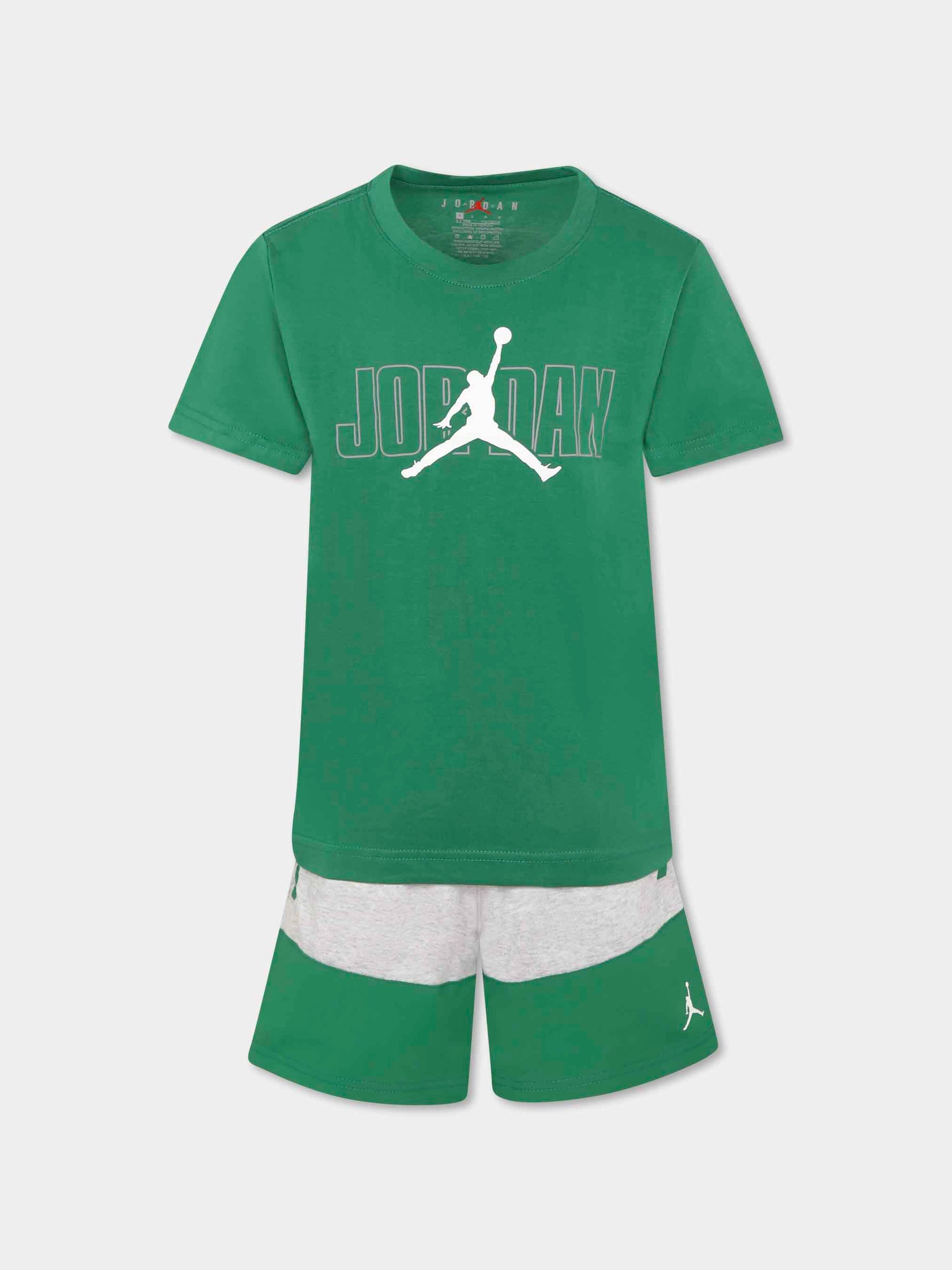 Completo verde per bambino con Jumpman,Jordan,85D767 G2H
