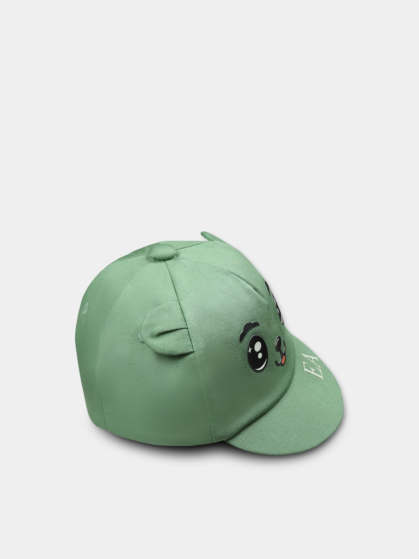 Cappello verde per bambino con Manga Bear,Emporio Armani,EB000343 AF14016 U7201
