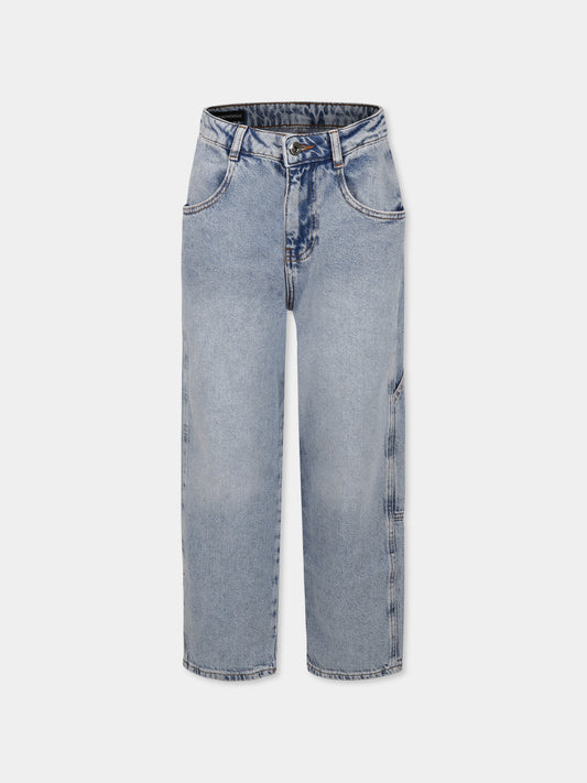 Jeans denim per bambino con aquilotto,Emporio Armani,EB000191 AF13299 MB003