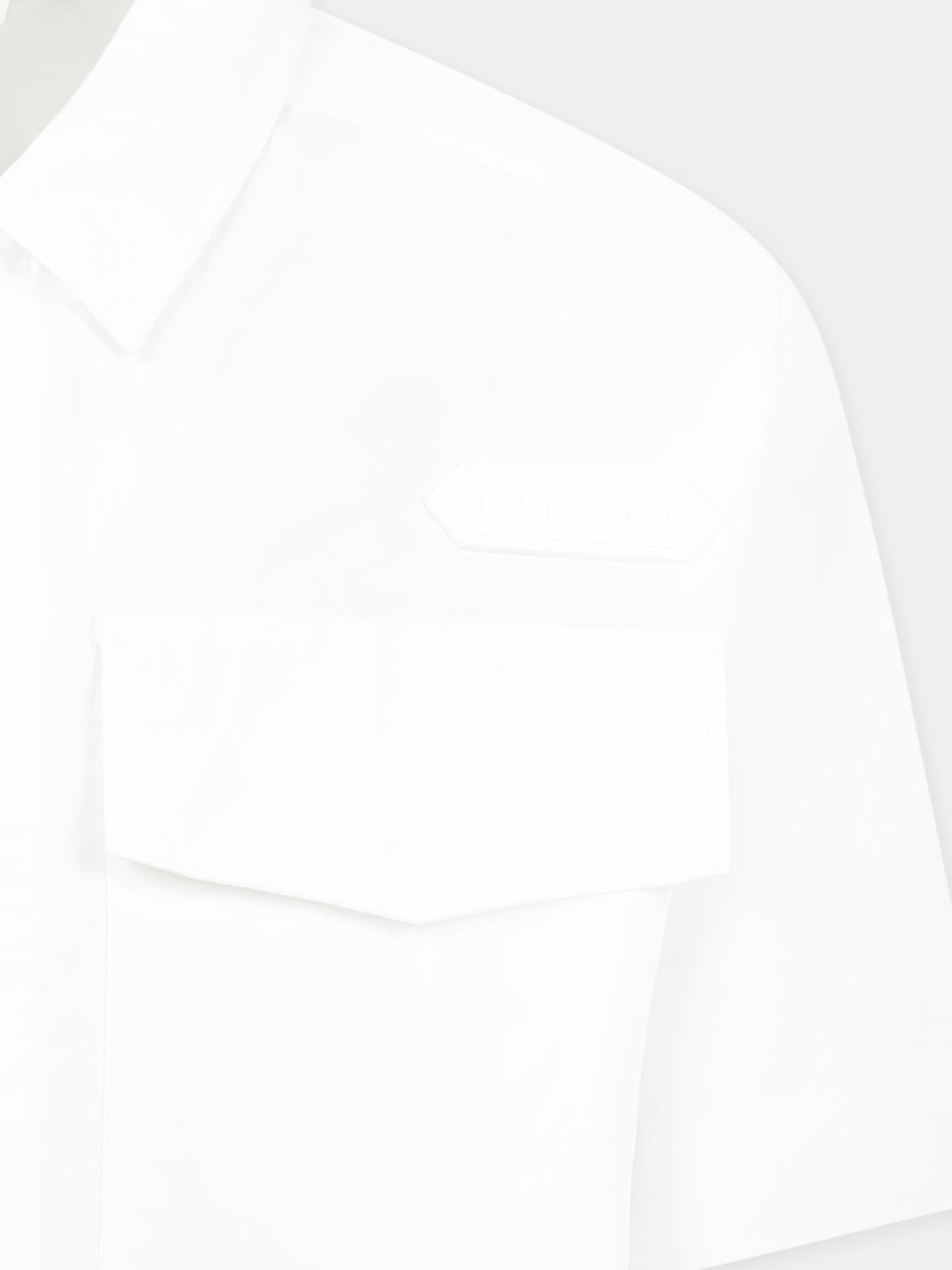 Camicia bianca per bambino con logo,Lanvin Petite,N30221 10P