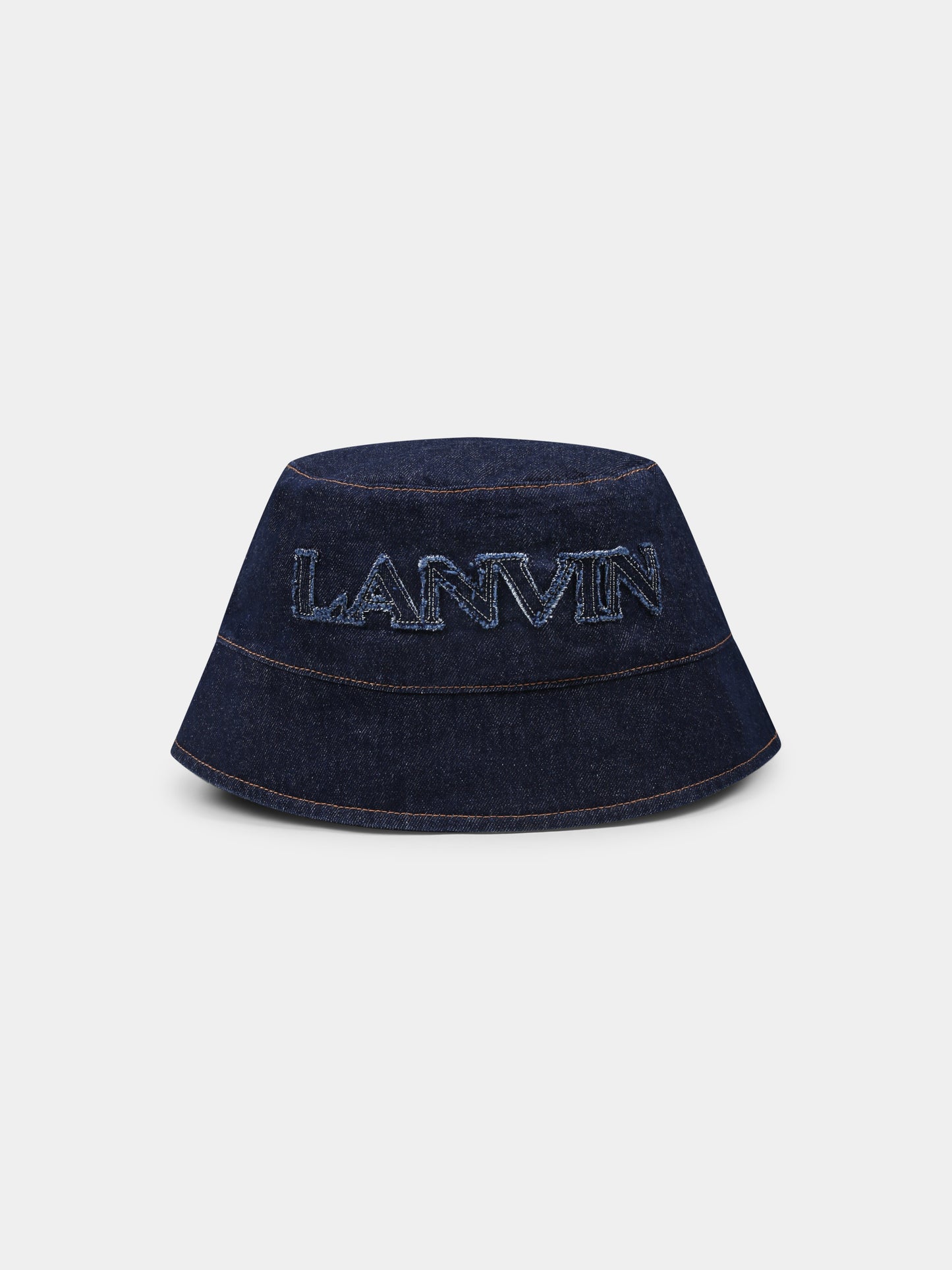 Cloche denim per bambini con logo