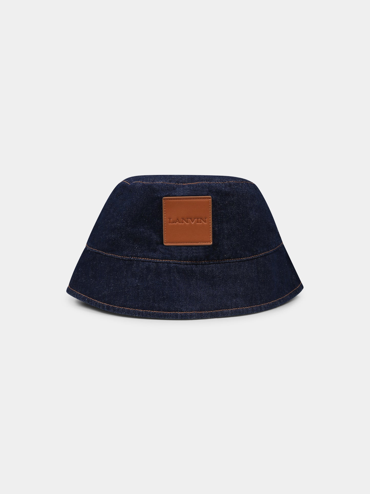 Cloche denim per bambini con logo