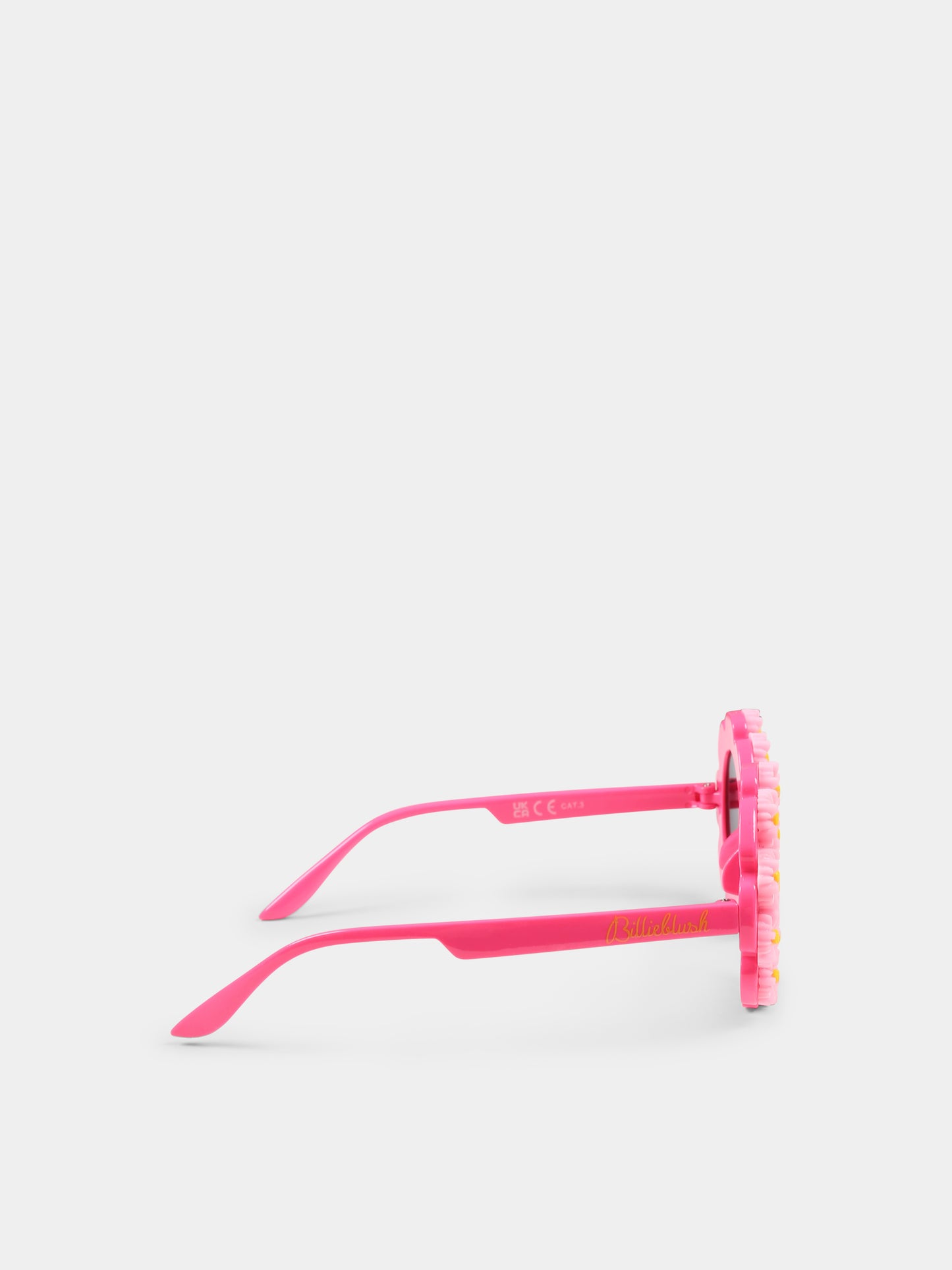 Occhiali da sole fucsia per bambina con fiori,Billieblush,U20808 47A