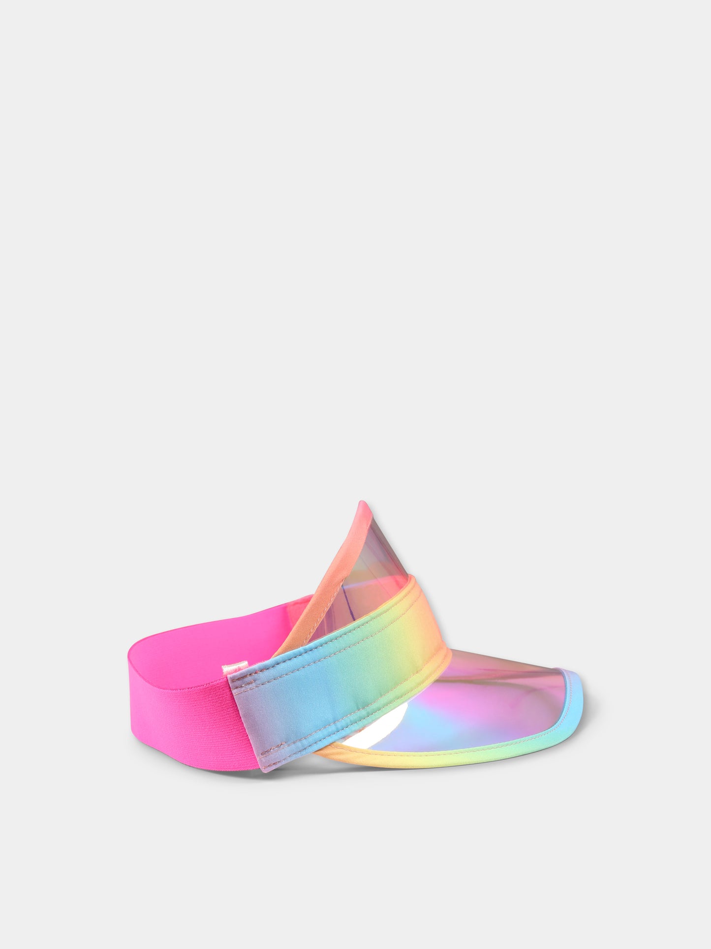 Cappello multicolor per bambina con logo,Billieblush,U20754 Z41