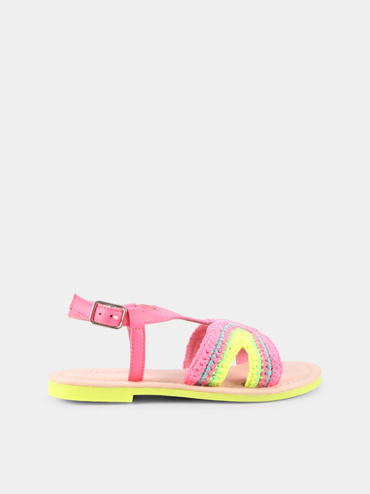 Sandali fucsia per bambina,Billieblush,U20691 47A