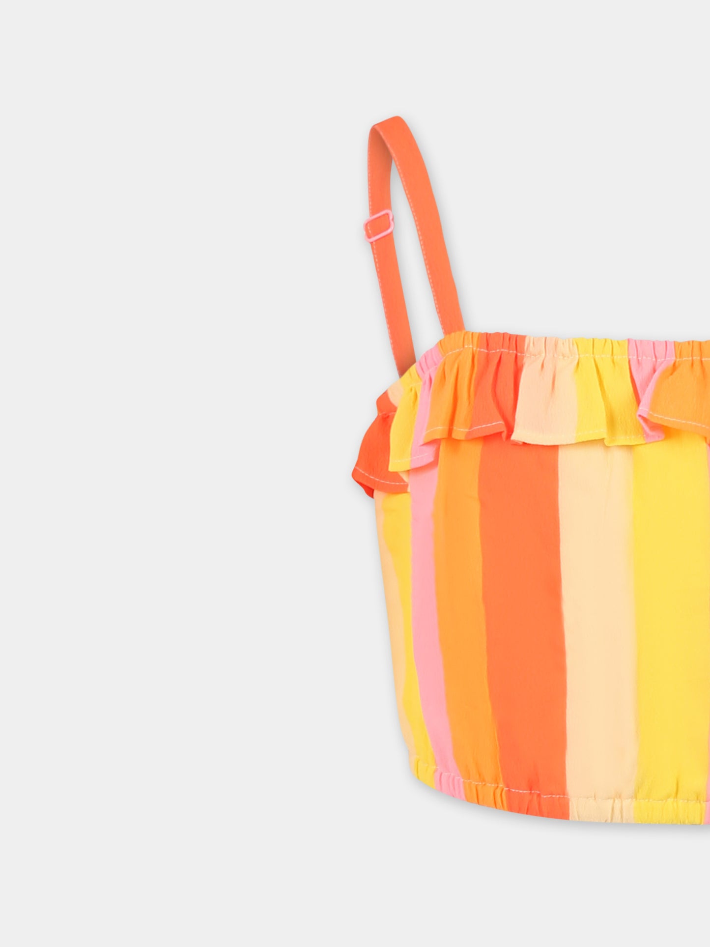 Top multicolor per bambina