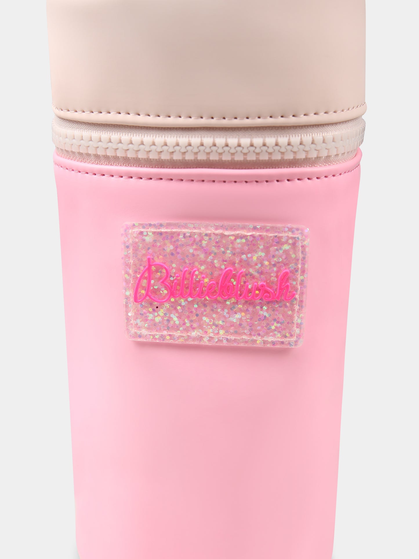 Borsa porta bottiglia rosa per bambina con logo,Billieblush,U21126 462