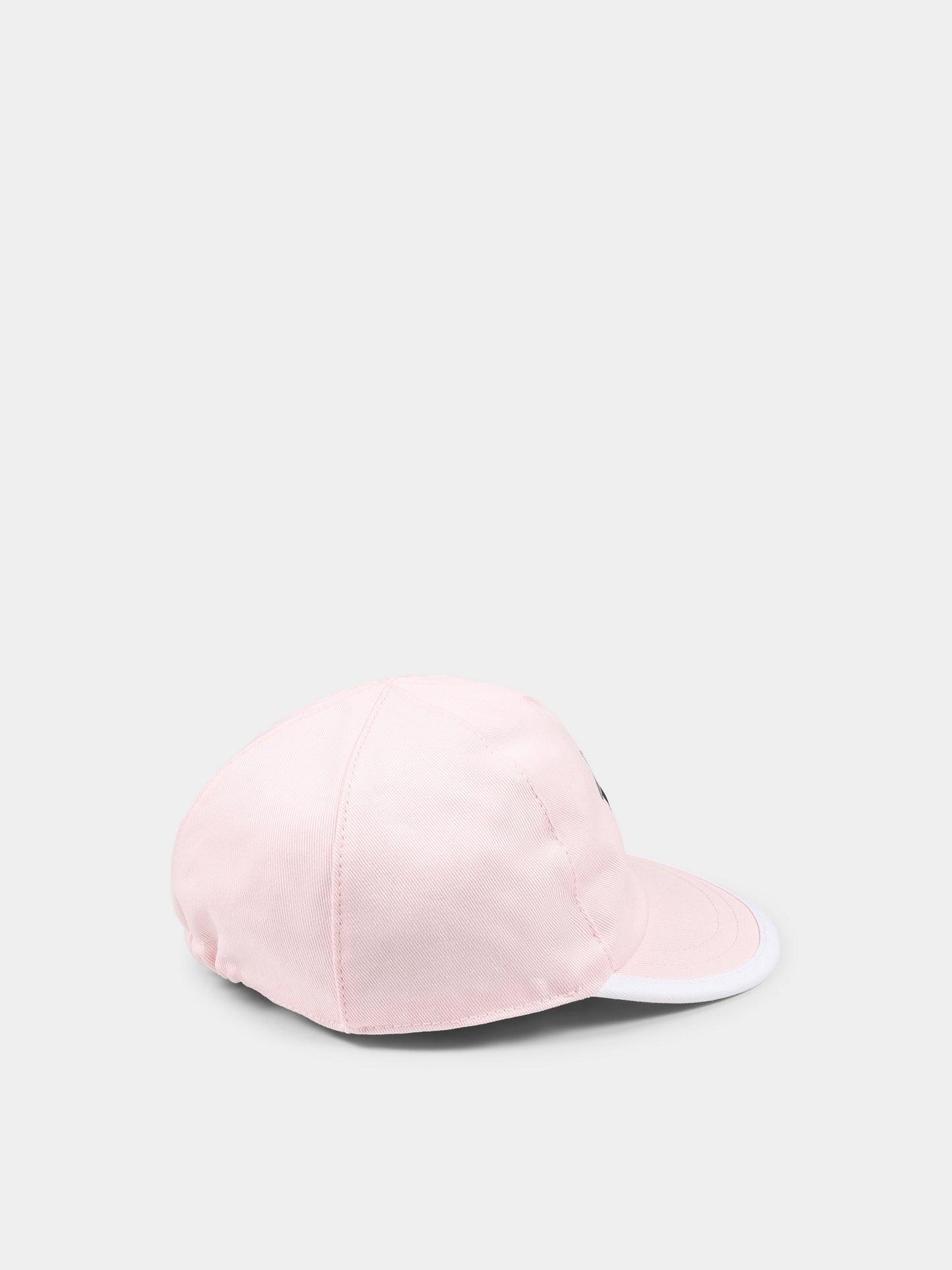 Cappello rosa reversibile per neonata con Choupette