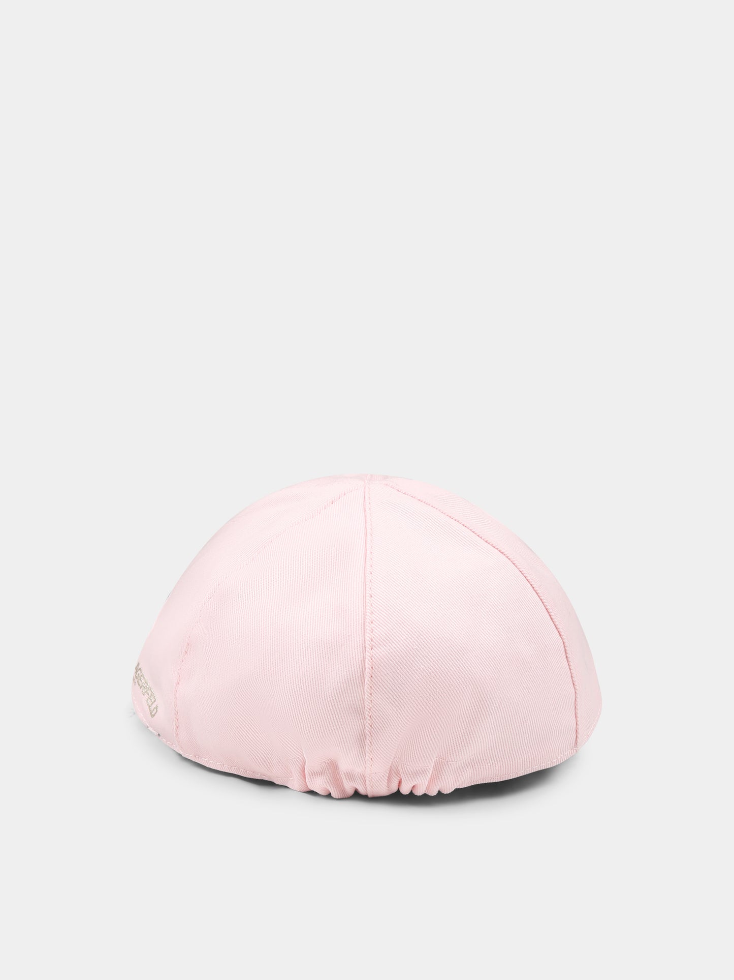 Cappello rosa reversibile per neonata con Choupette