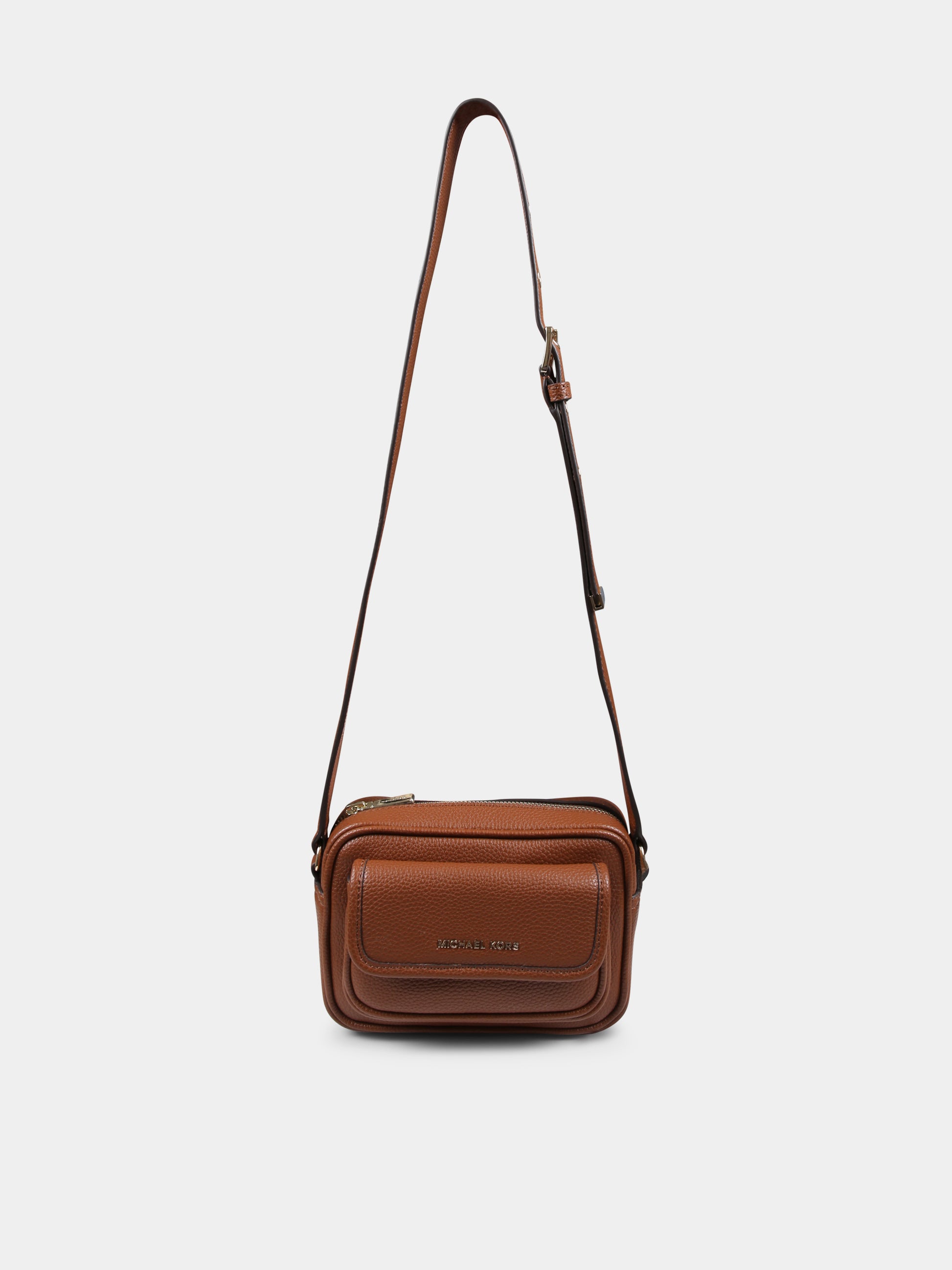 Borsa marrone per bambina con logo,Michael Kors,R30432 239