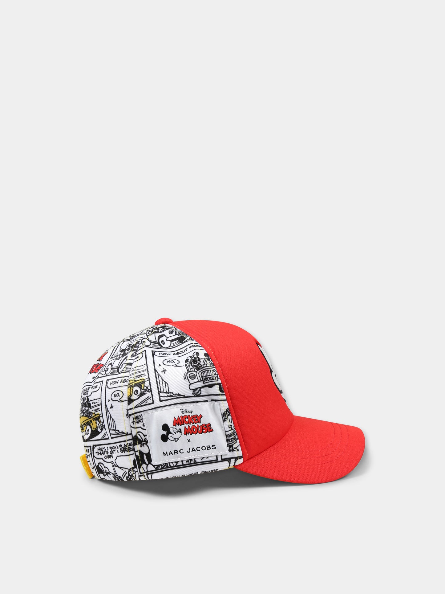 Cappello rosso per bambino con stampa Mickey Mouse,Marc Jacobs,W60413 992
