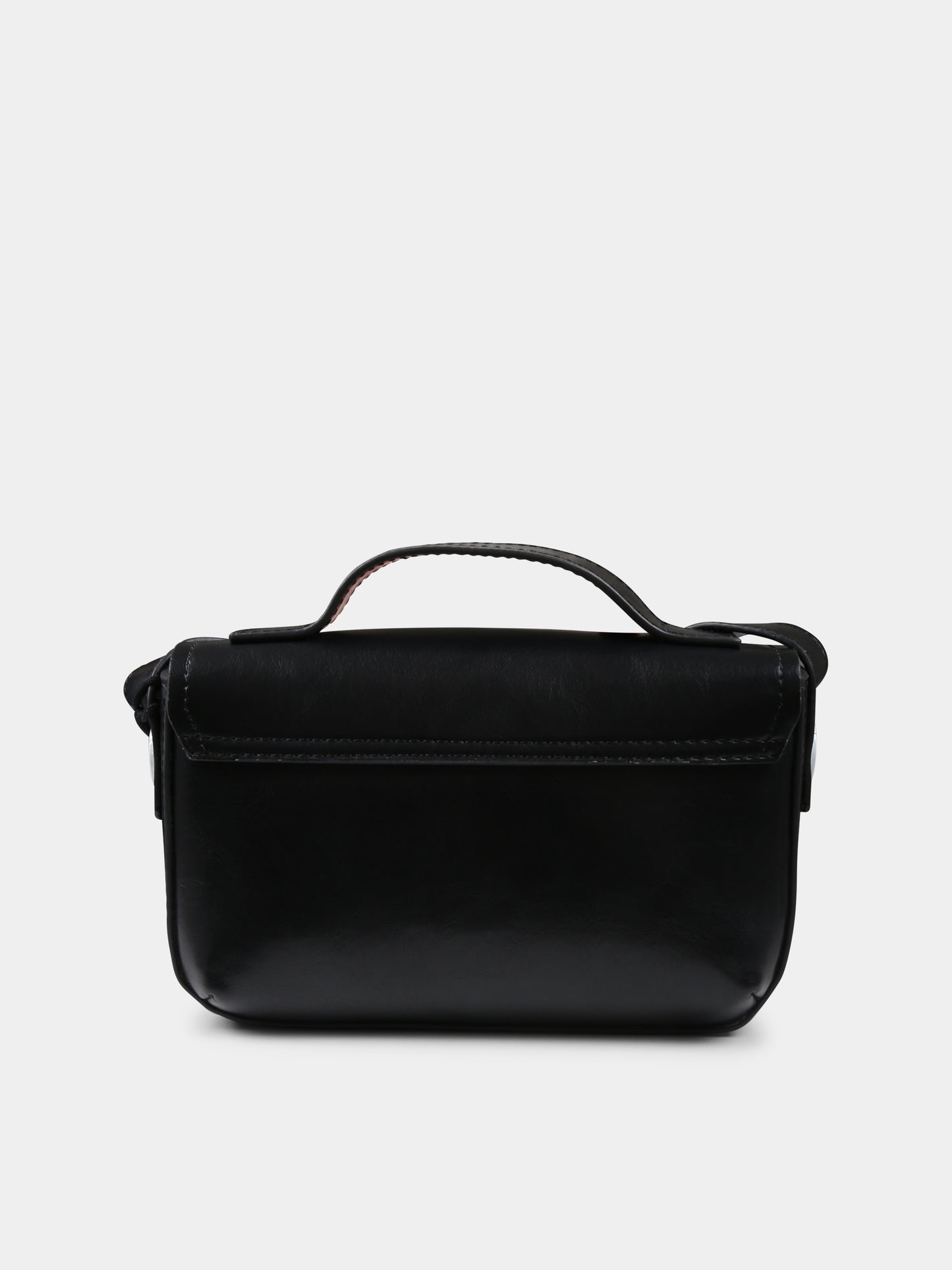 Borsa nera per bambina con logo,Marc Jacobs,W60562 09B