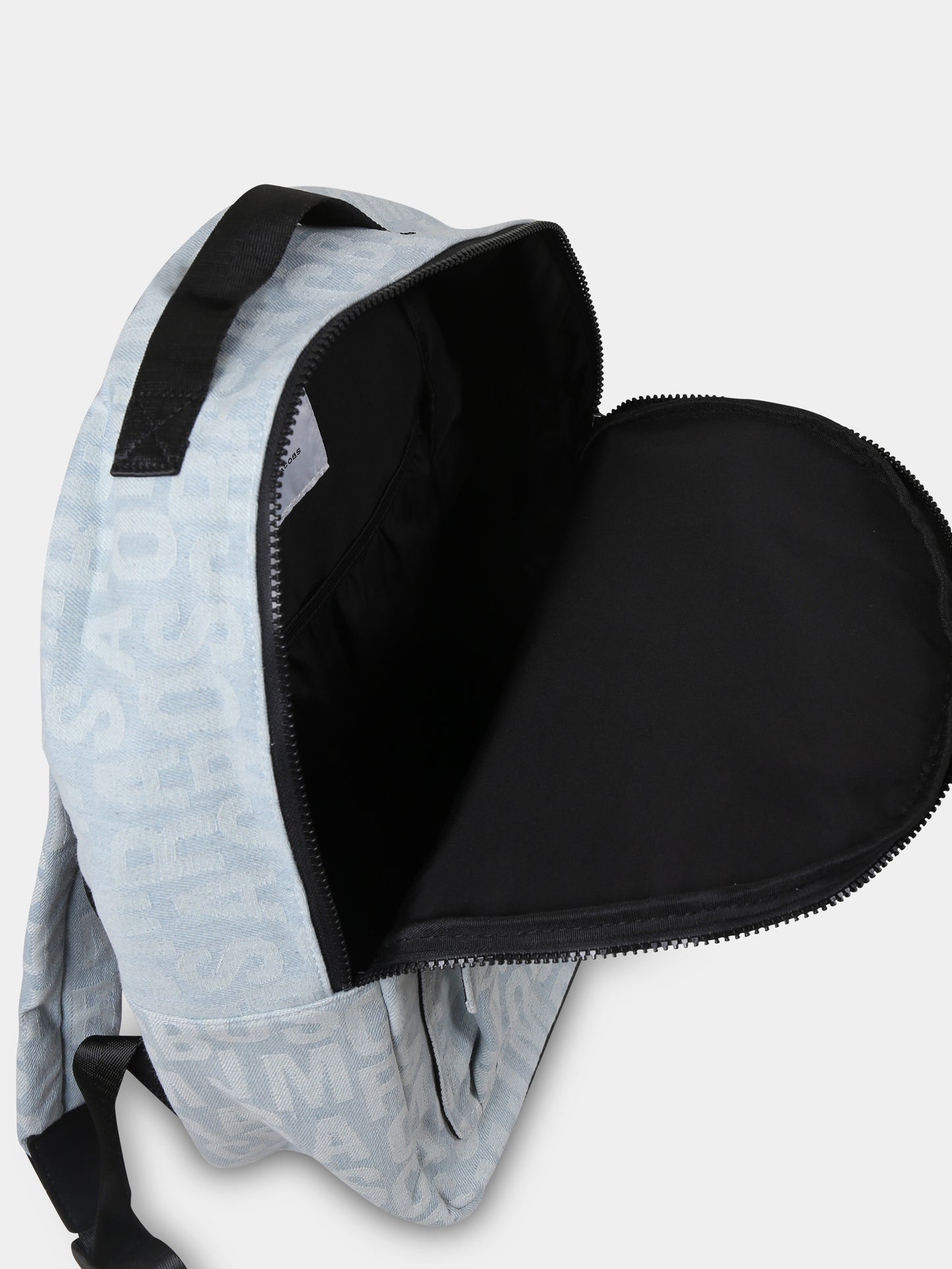 Zaino denim per bambini con logo,Marc Jacobs,W60421