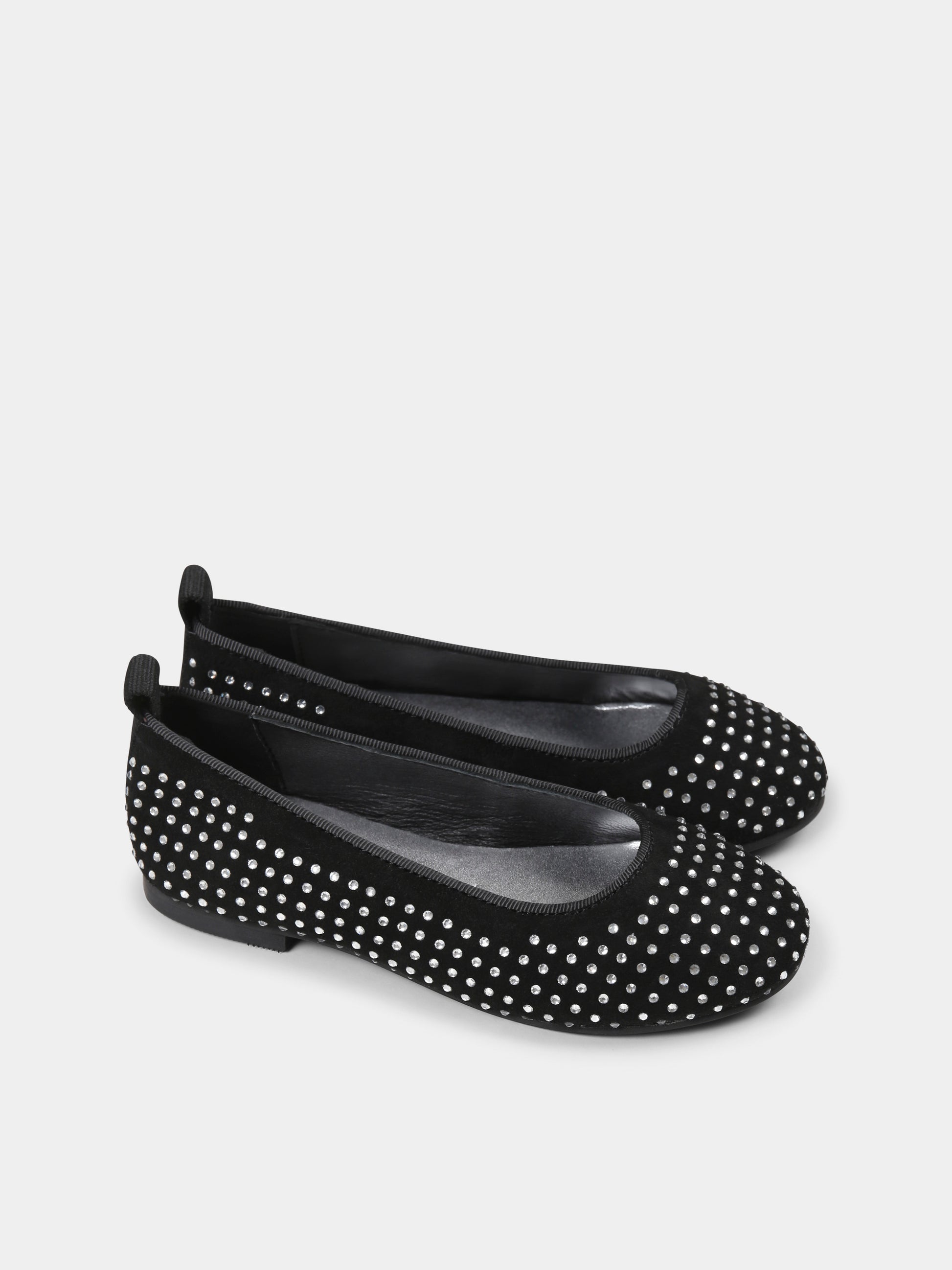 Ballerine nere per bambina con strass,Marc Jacobs,W60401 09B