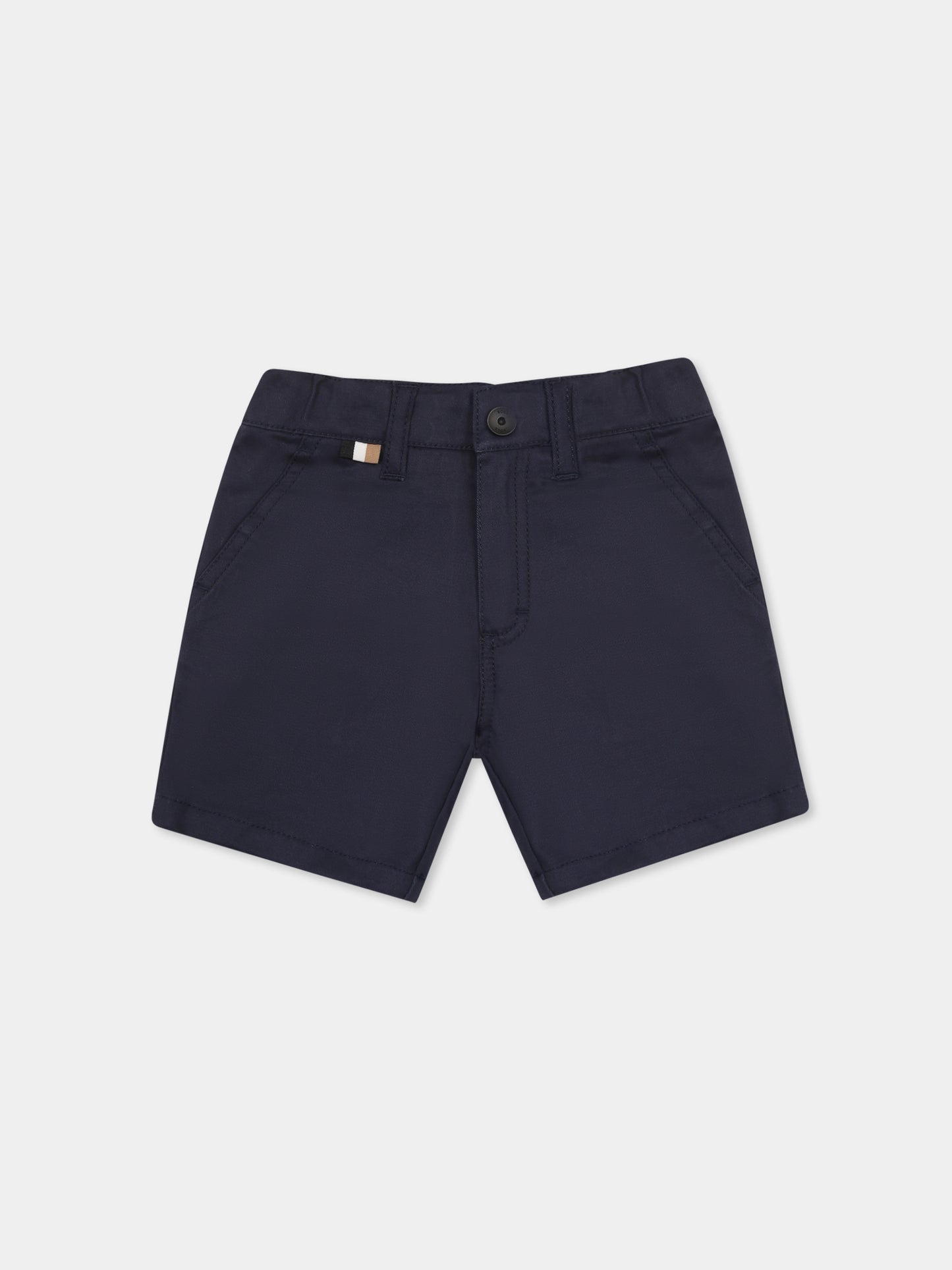 Shorts blu per neonato