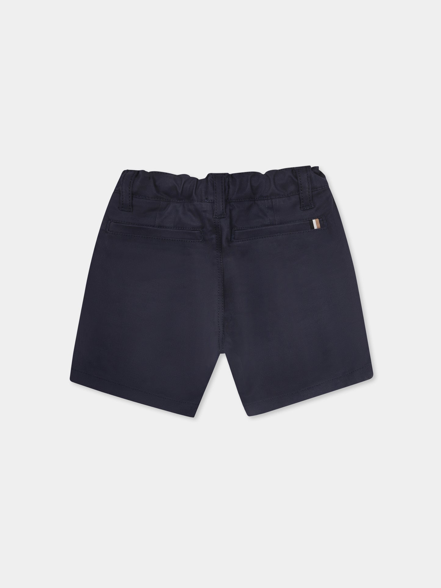 Shorts blu per neonato