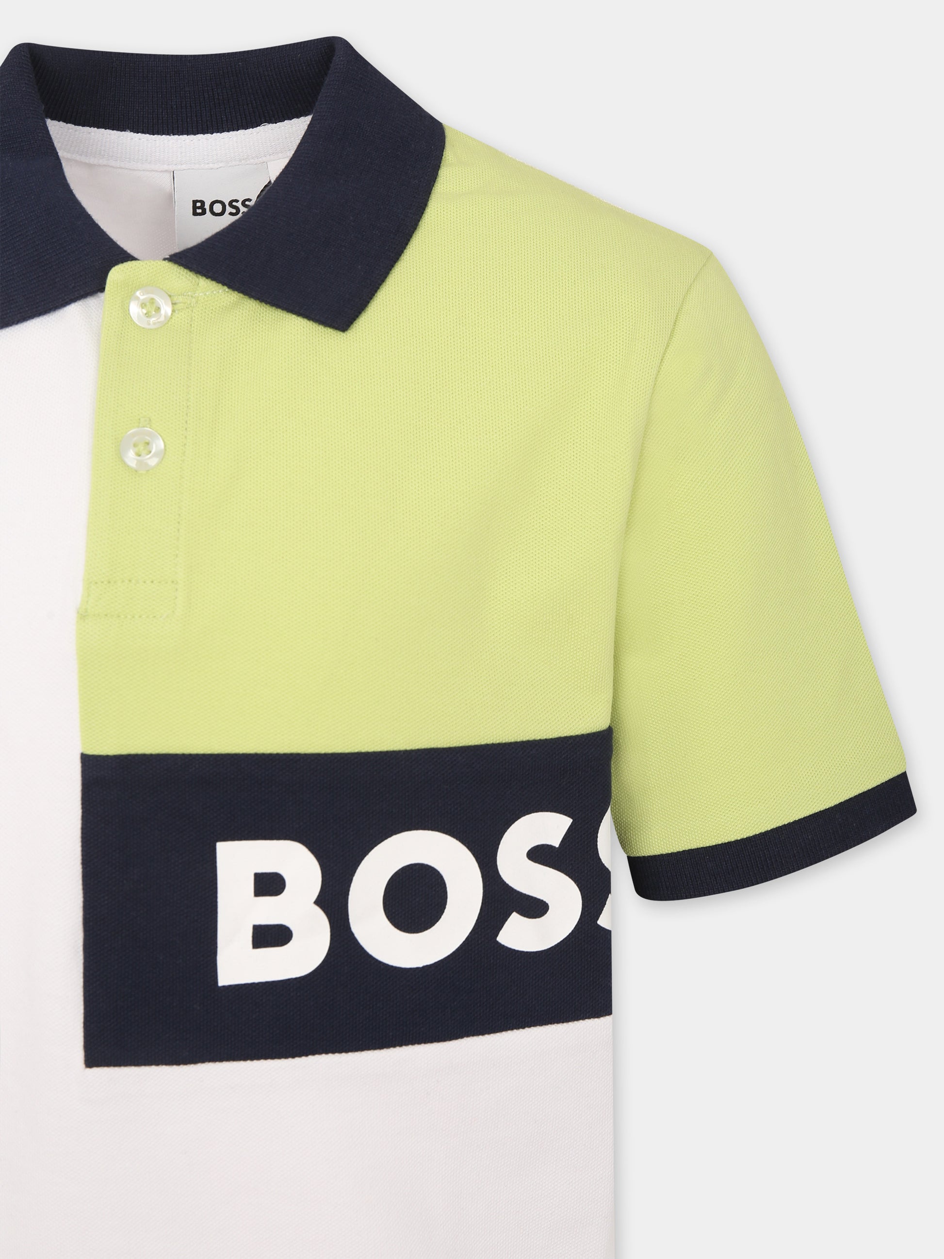 Completo multicolor per bambino con logo,Boss,J52065 849